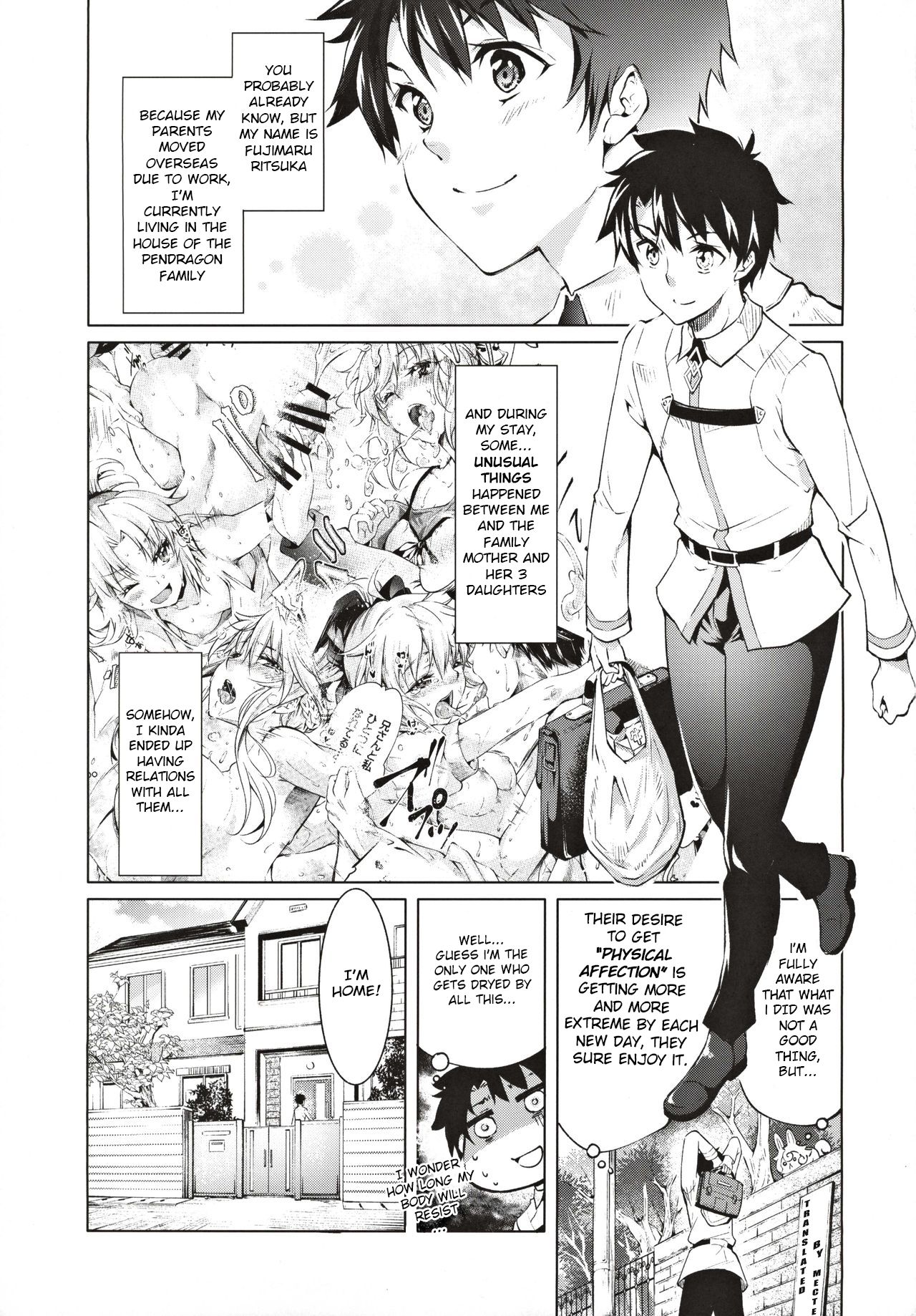 The Pendragon twin sisters' sexual situation page 2