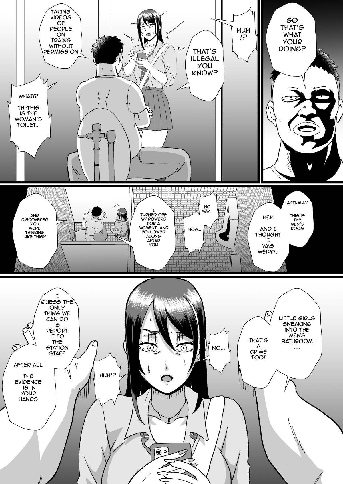 The Perception-altering Man Who Appeared On The School Train page 24