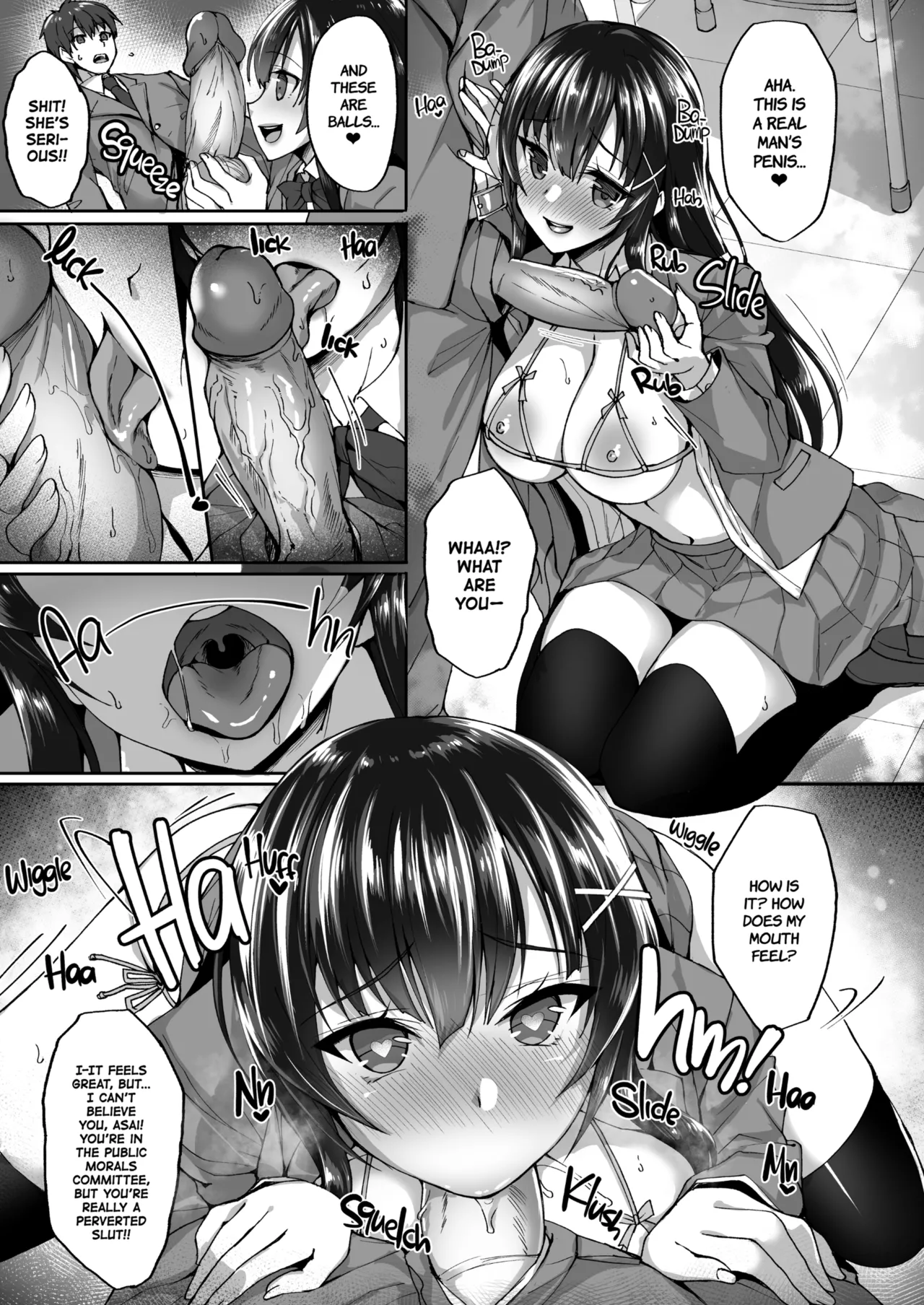 The Perverted Virgin Public Morals Committee Member's Secret Naughty Request Compilation page 8
