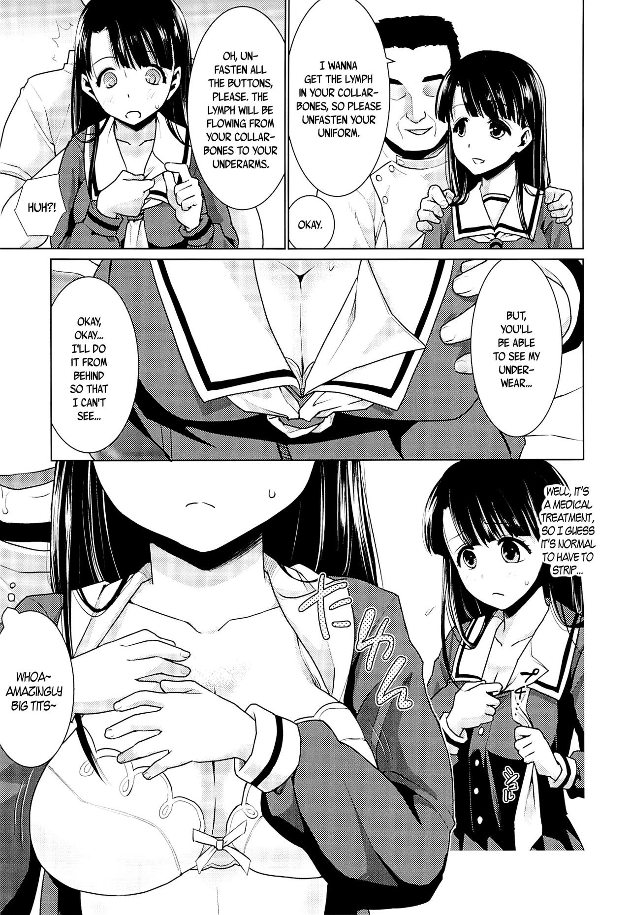 The Plain Girl Who Can't Say No and the Erotic Osteopath page 4