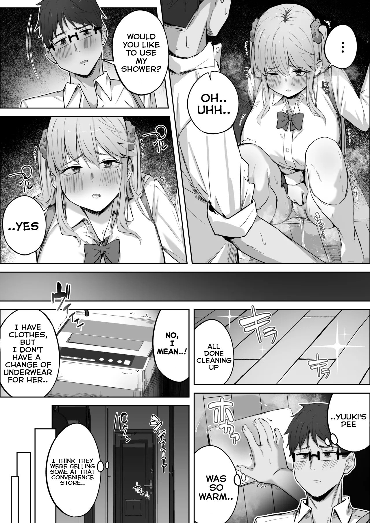 The popular gal in my class had a wetting and inverted nipple complex. page 11