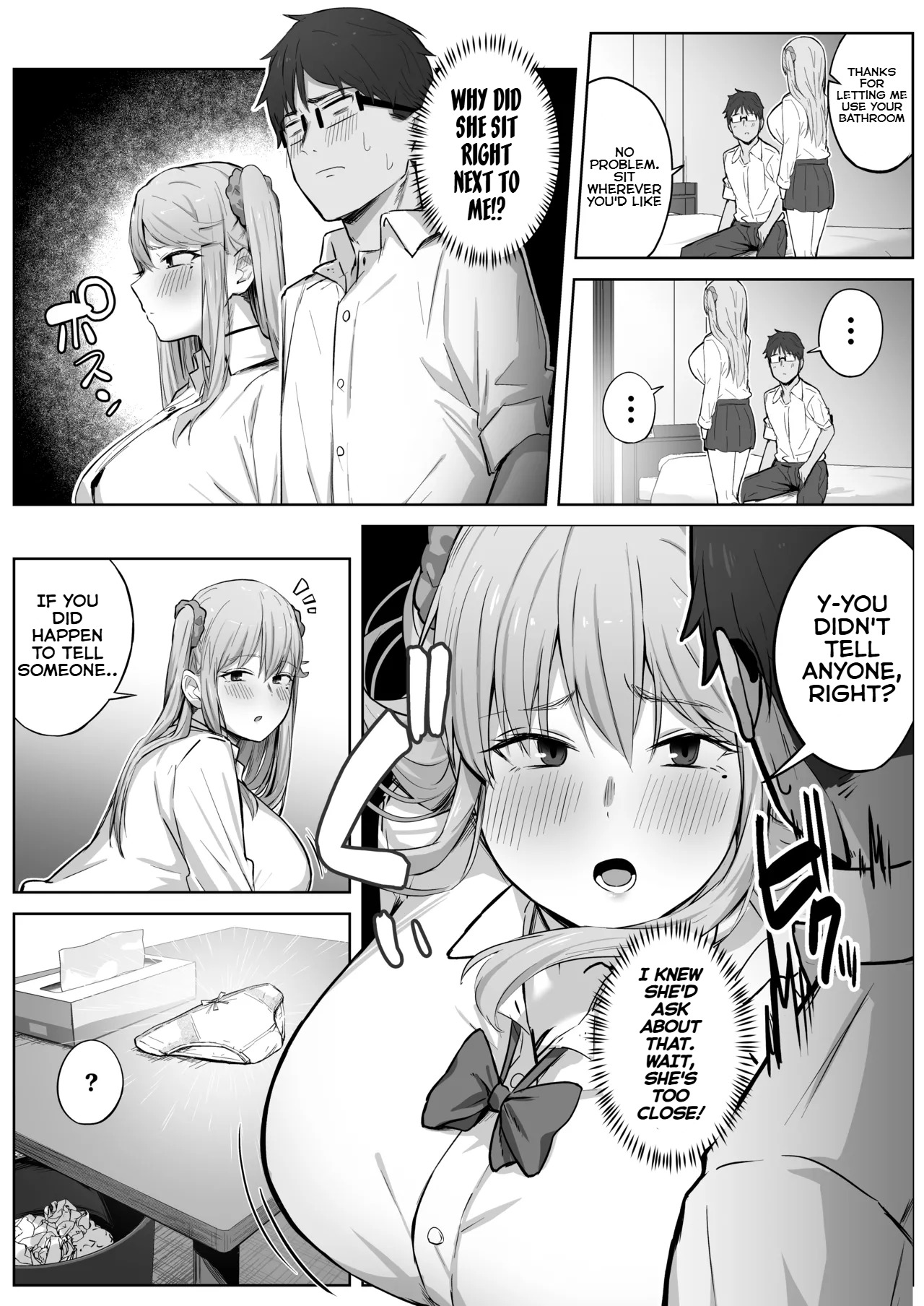 The popular gal in my class had a wetting and inverted nipple complex. page 16