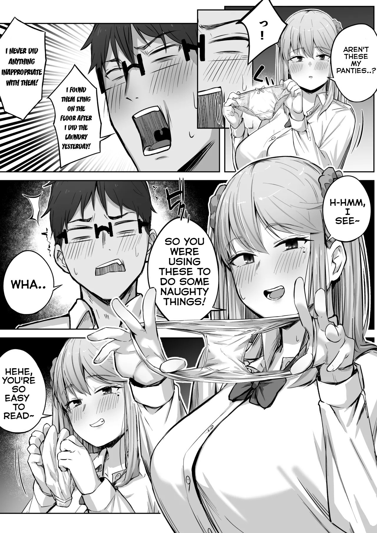 The popular gal in my class had a wetting and inverted nipple complex. page 17