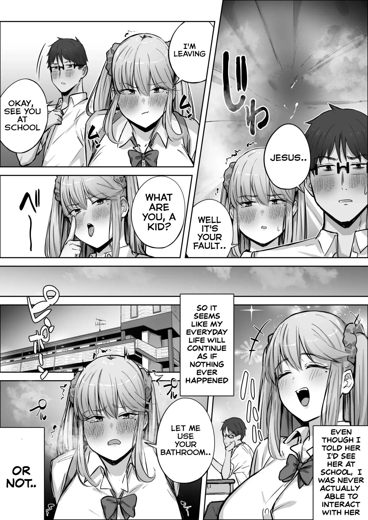 The popular gal in my class had a wetting and inverted nipple complex. page 48