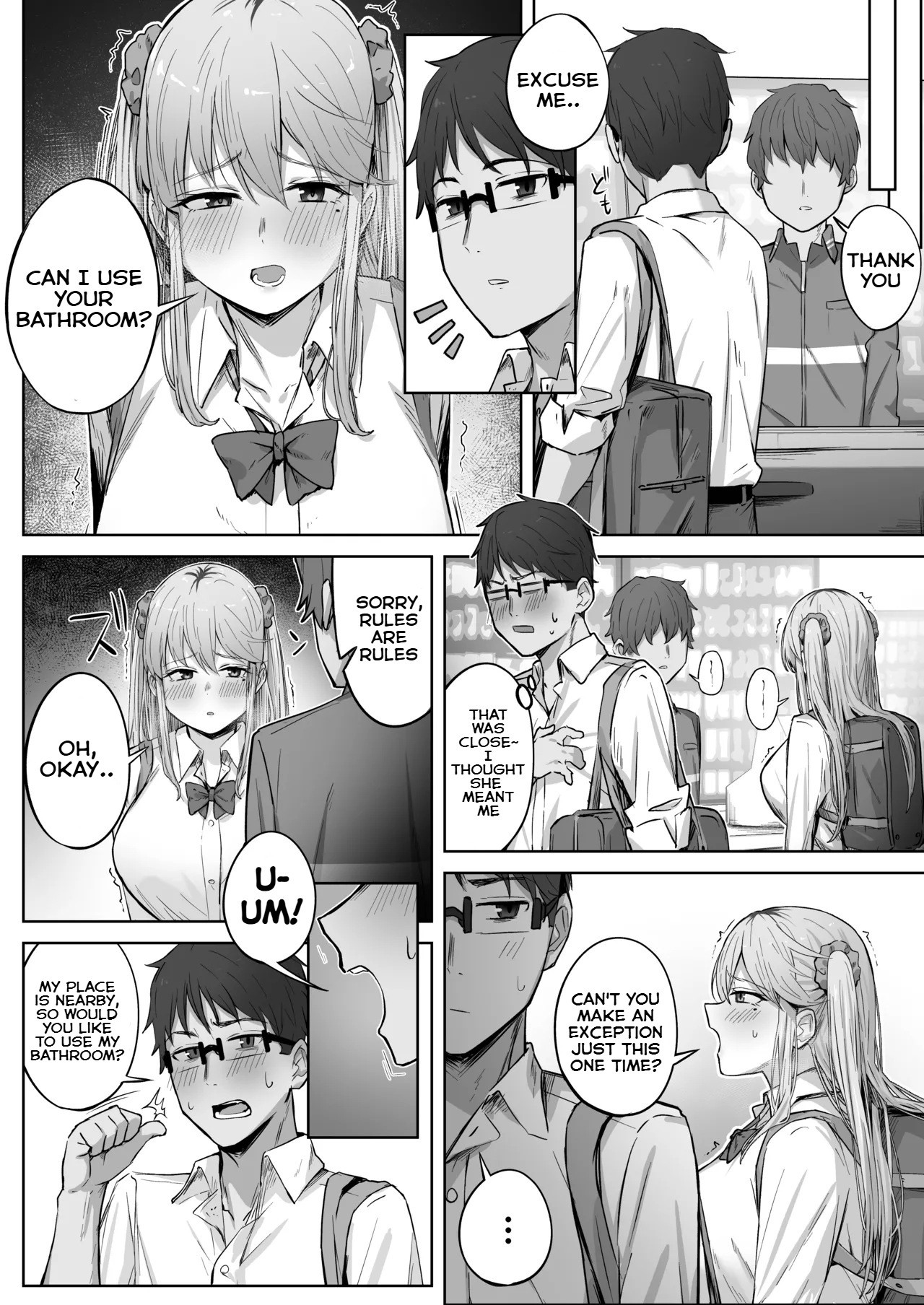 The popular gal in my class had a wetting and inverted nipple complex. page 6