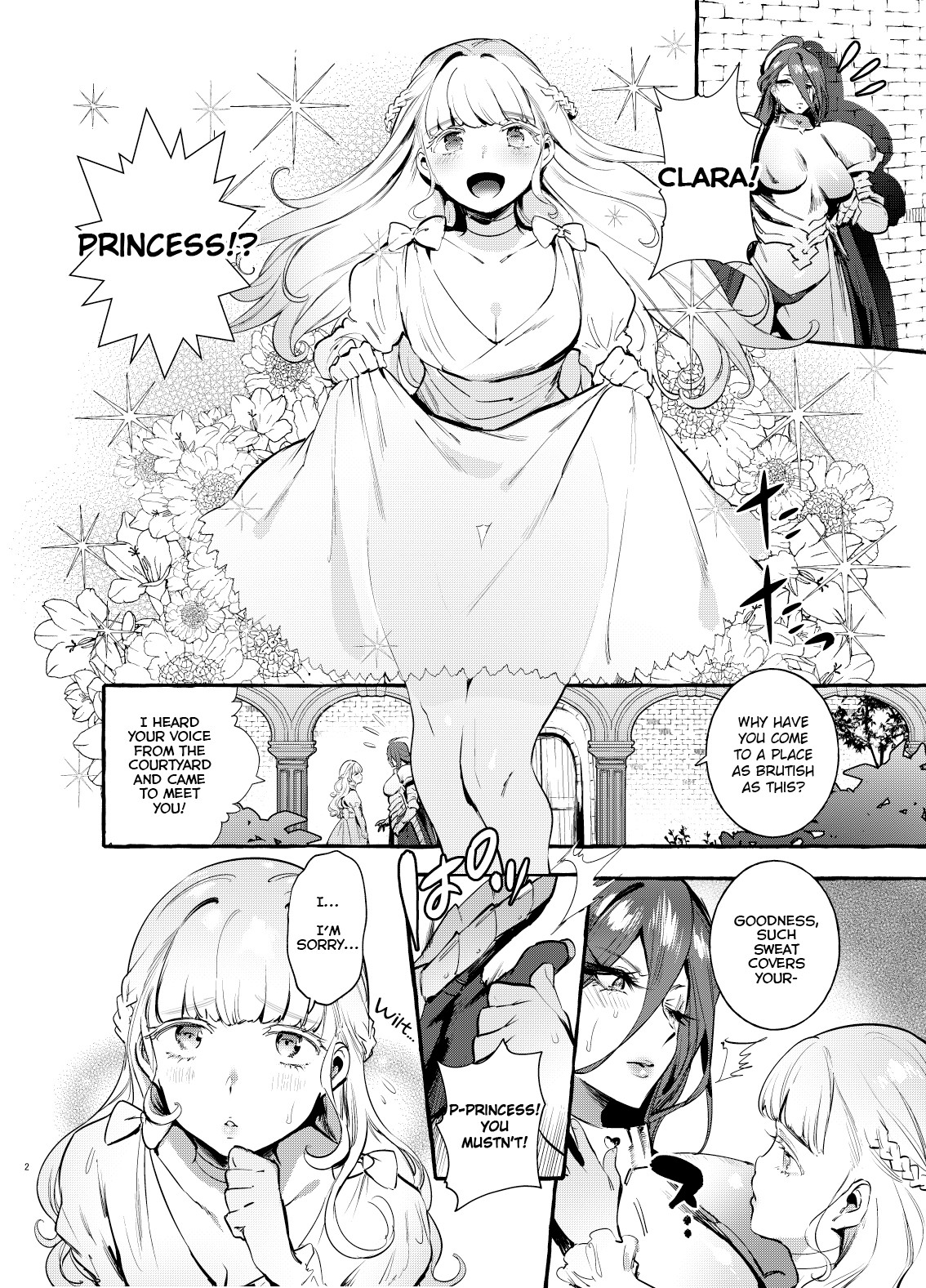 The Princess and the Knight of the Dick page 3