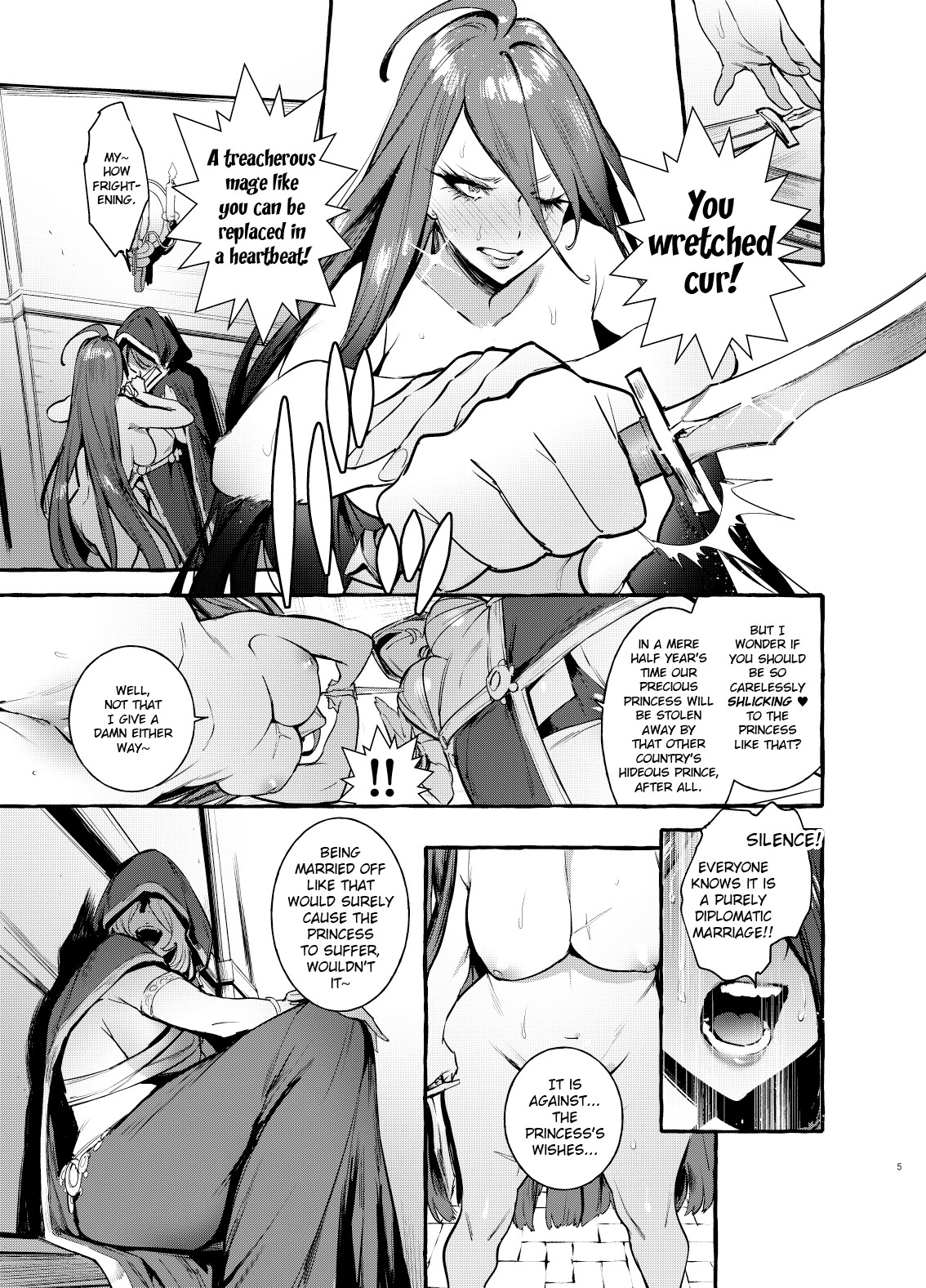 The Princess and the Knight of the Dick page 6
