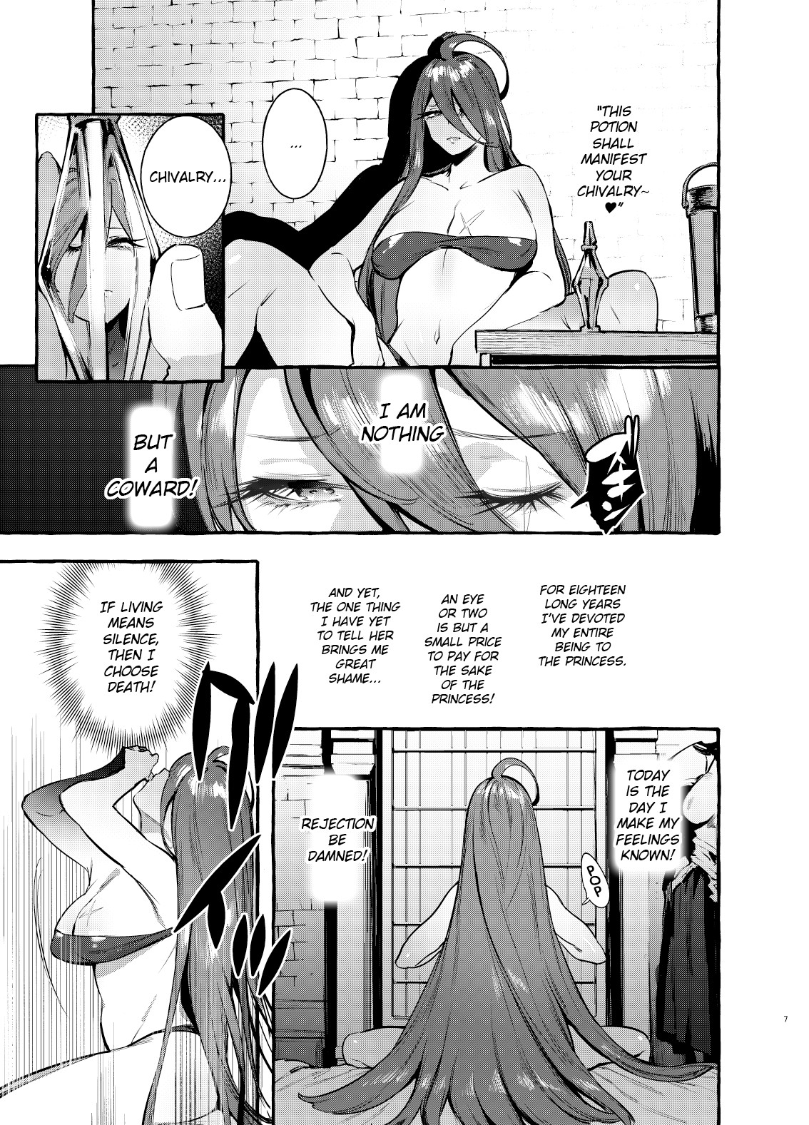 The Princess and the Knight of the Dick page 8