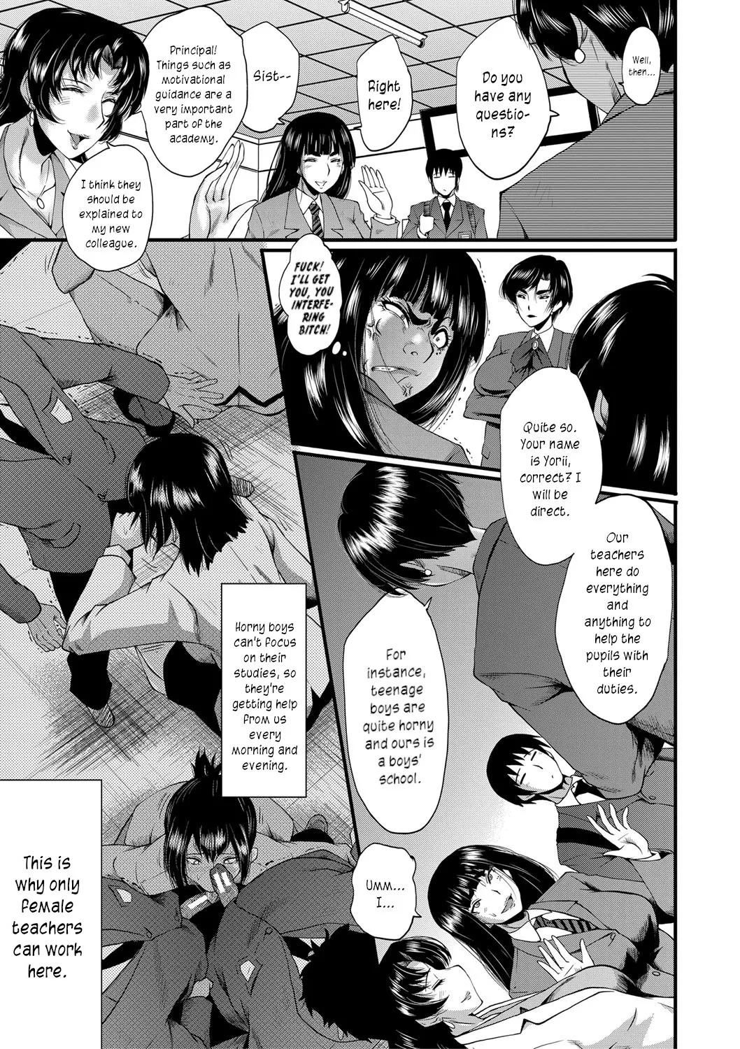The Principal of an Academy with only Female Teachers, Part 1 page 15