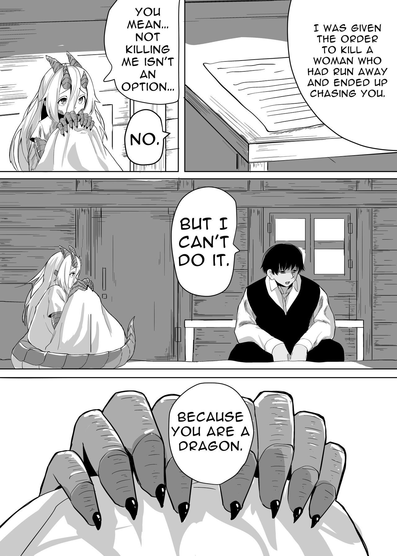 The Pure Love Pleasure of a Persecuted Dragon Girl and an Assassin at His Limit page 13