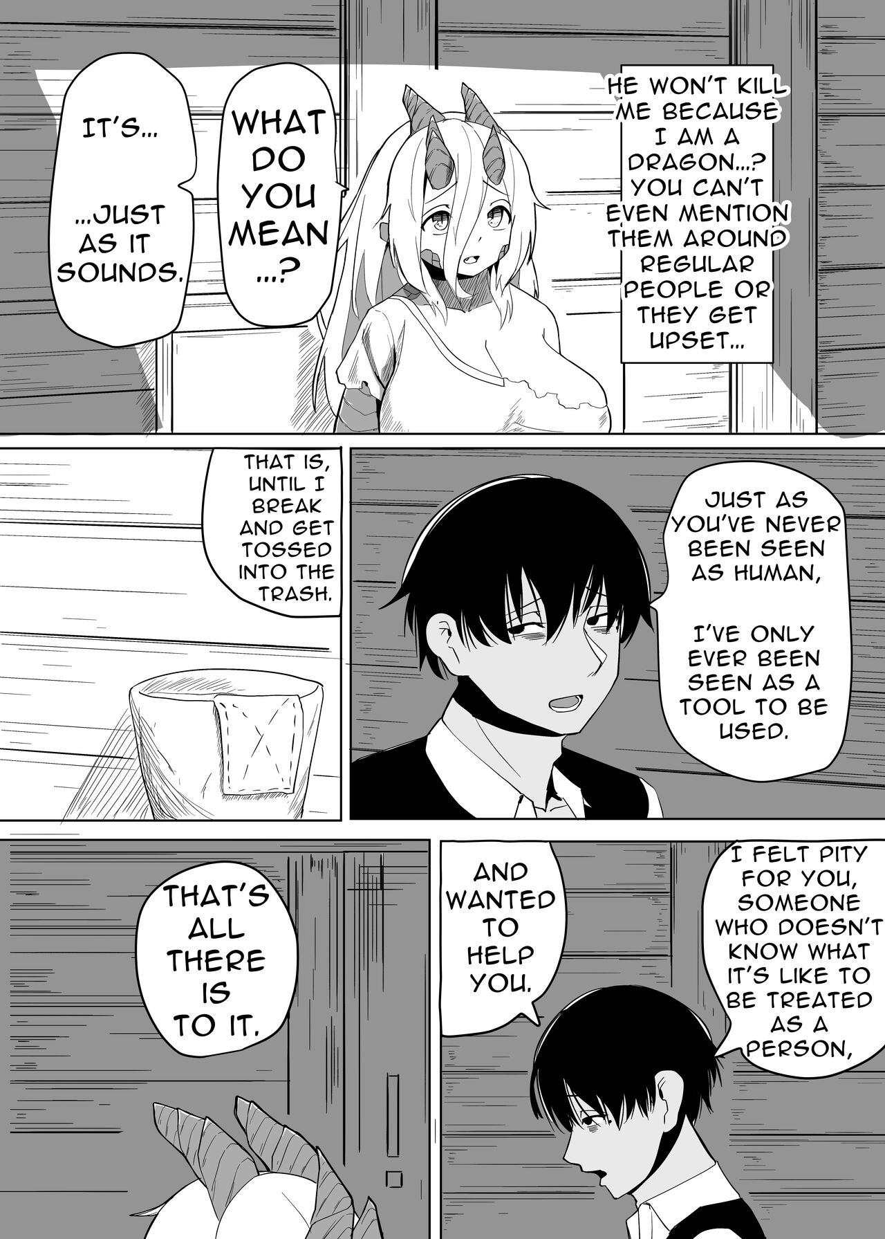 The Pure Love Pleasure of a Persecuted Dragon Girl and an Assassin at His Limit page 14