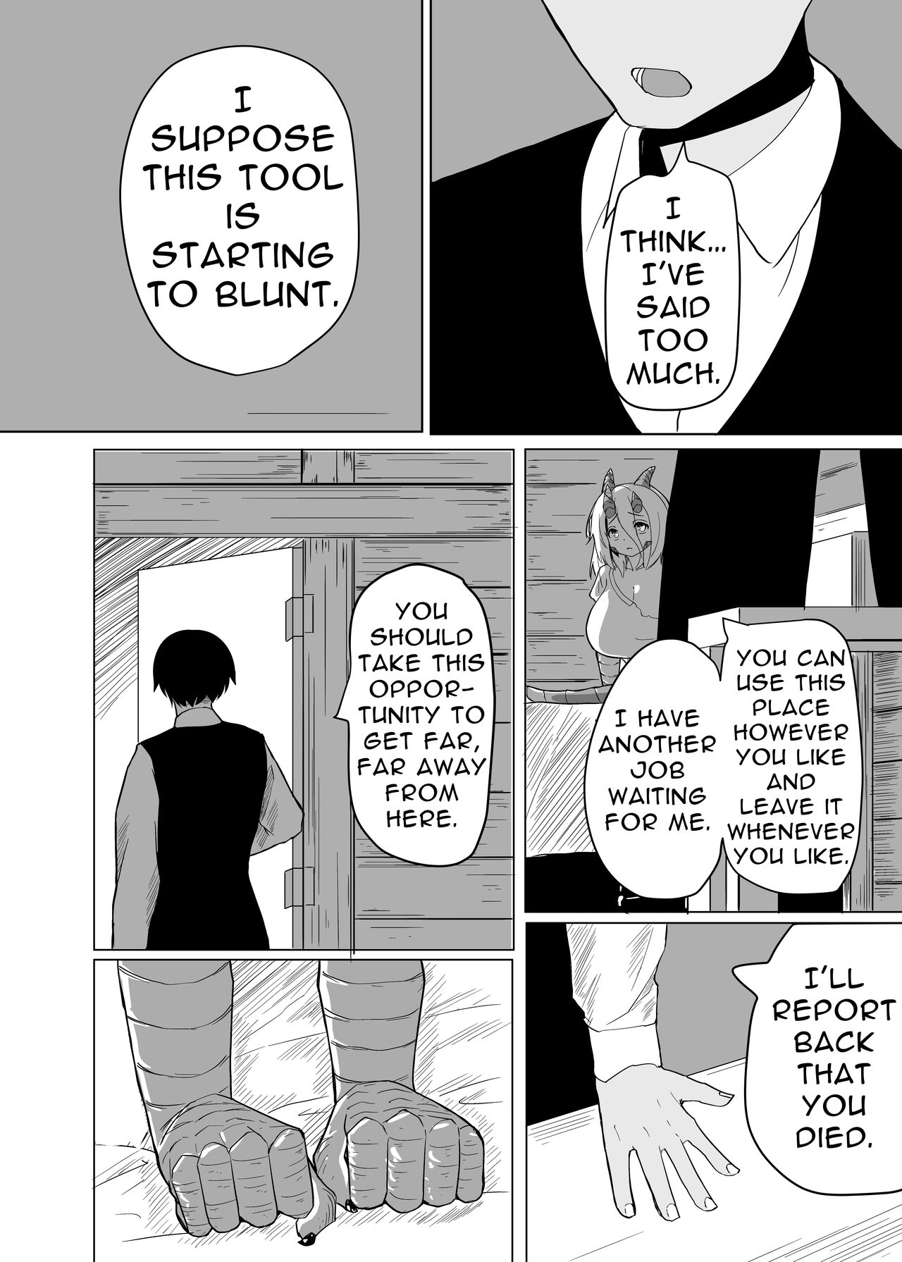 The Pure Love Pleasure of a Persecuted Dragon Girl and an Assassin at His Limit page 15
