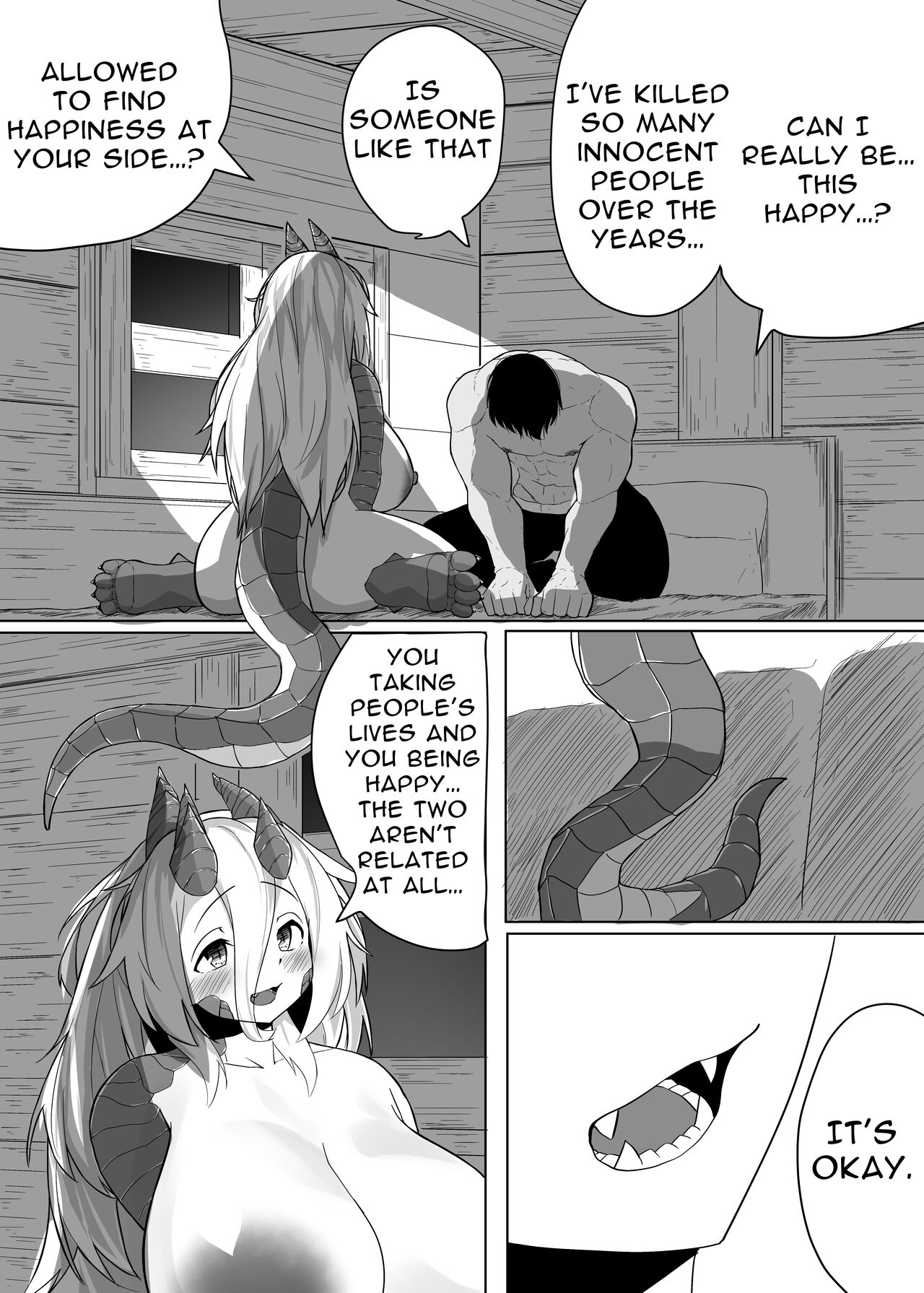 The Pure Love Pleasure of a Persecuted Dragon Girl and an Assassin at His Limit page 43