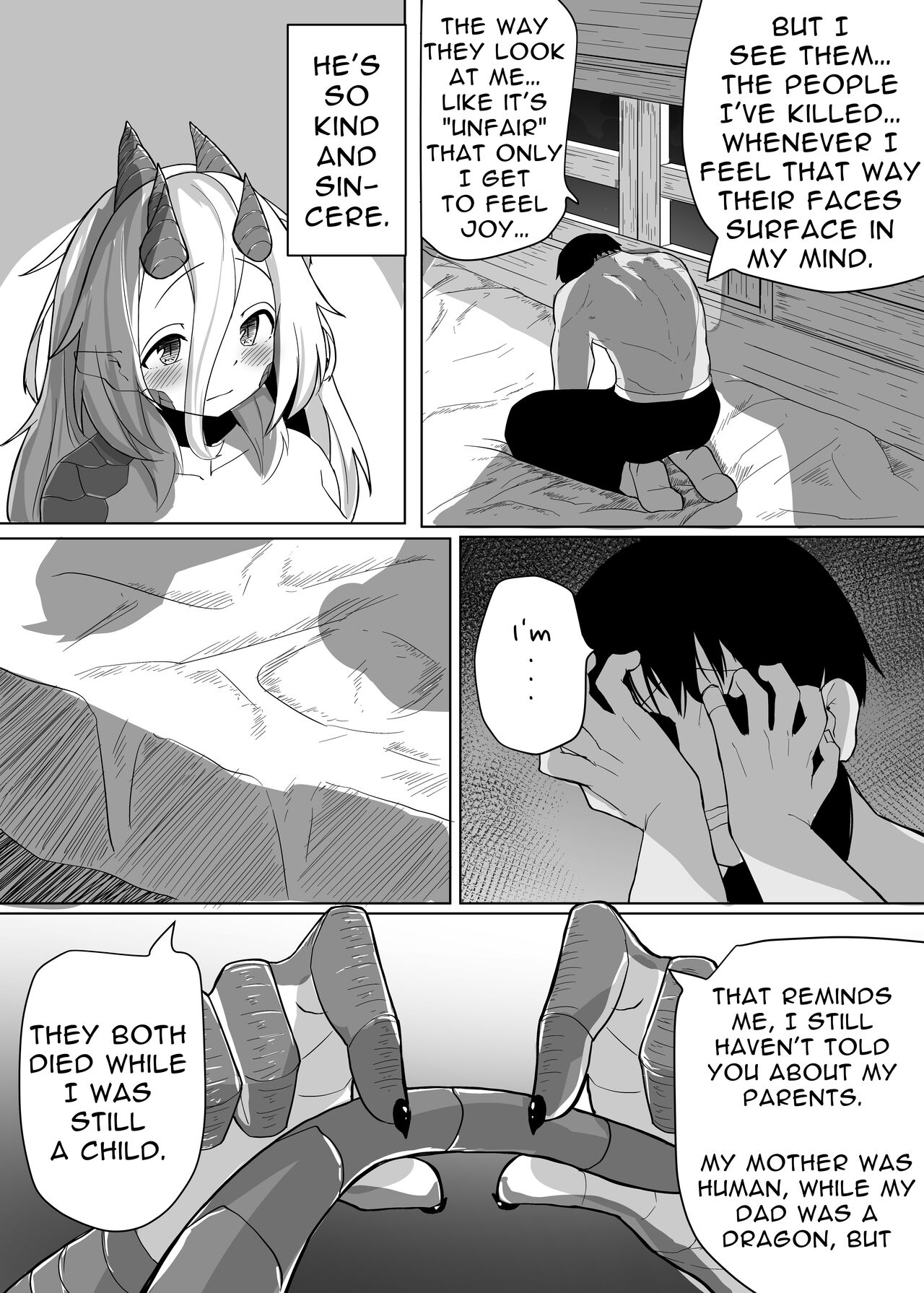 The Pure Love Pleasure of a Persecuted Dragon Girl and an Assassin at His Limit page 44