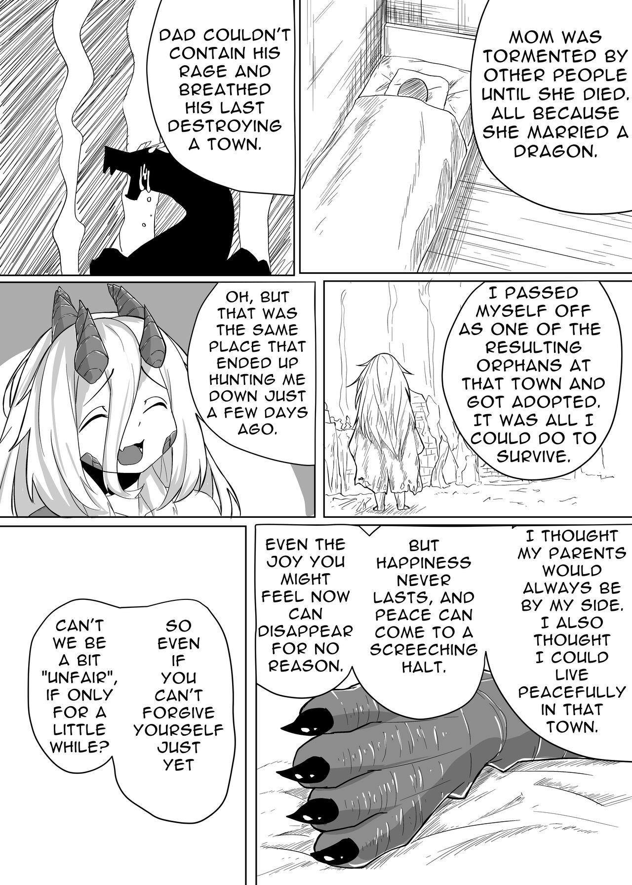 The Pure Love Pleasure of a Persecuted Dragon Girl and an Assassin at His Limit page 45