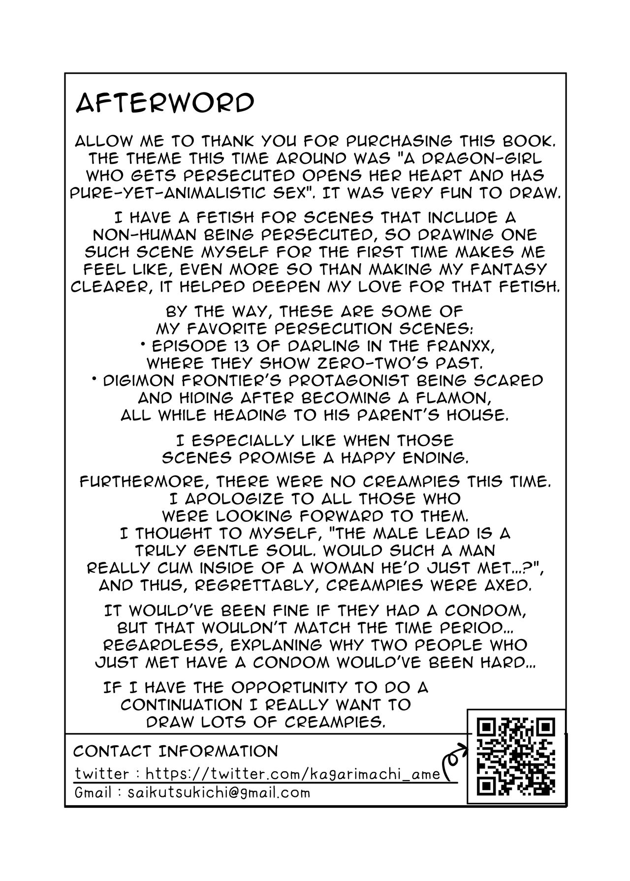 The Pure Love Pleasure of a Persecuted Dragon Girl and an Assassin at His Limit page 78