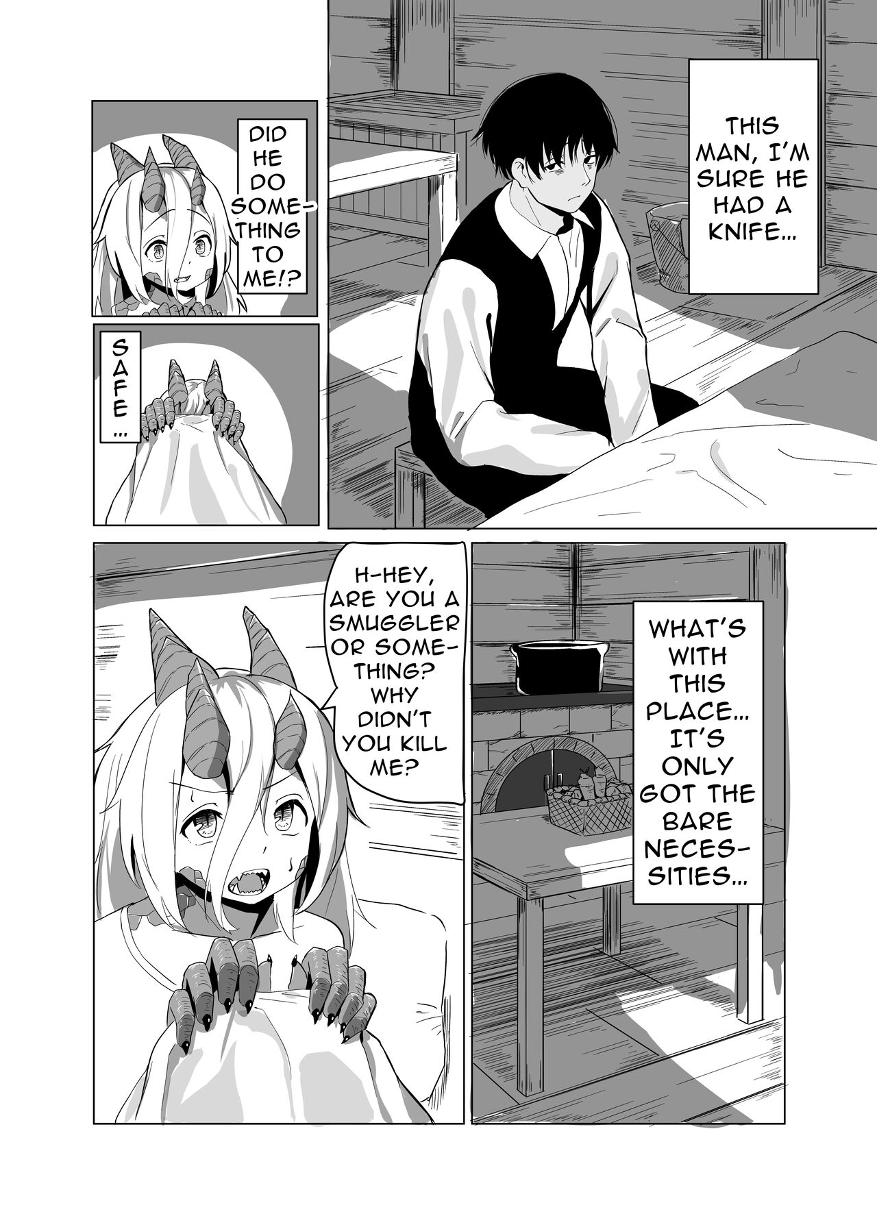 The Pure Love Pleasure of a Persecuted Dragon Girl and an Assassin at His Limit page 9