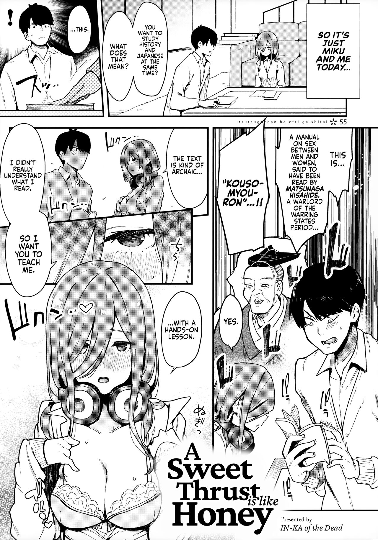The Quintuplets Wanna Have Sex page 54