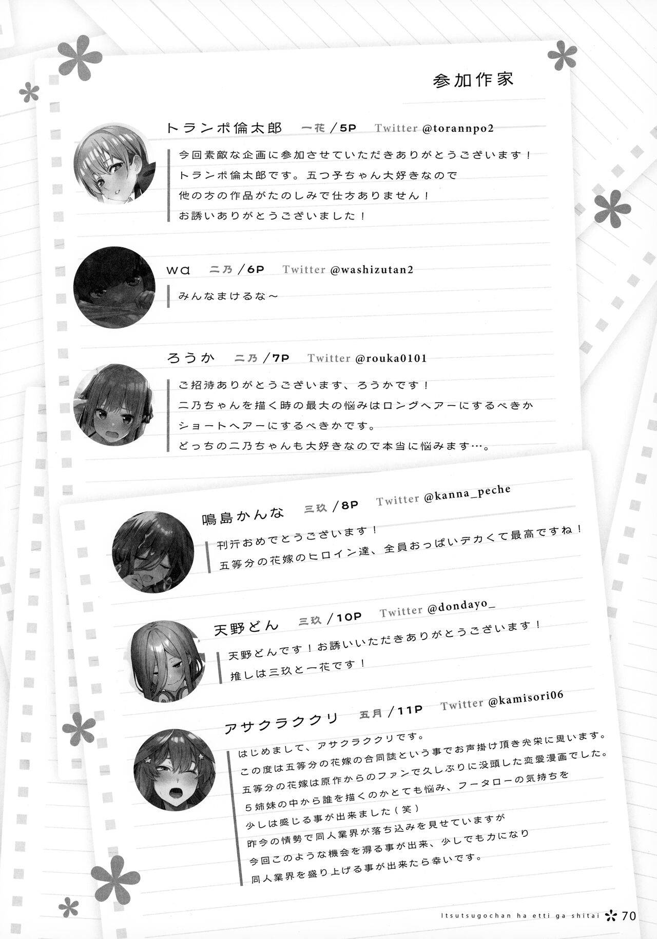 The Quintuplets Wanna Have Sex page 69