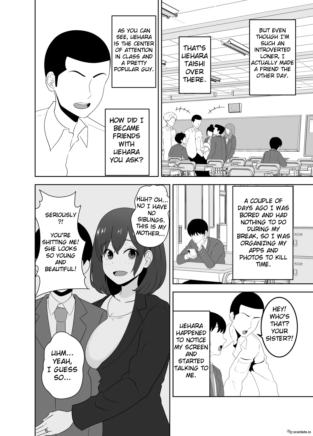 The Real Reason Why A Popular Guy From My Class Comes To My House page 4