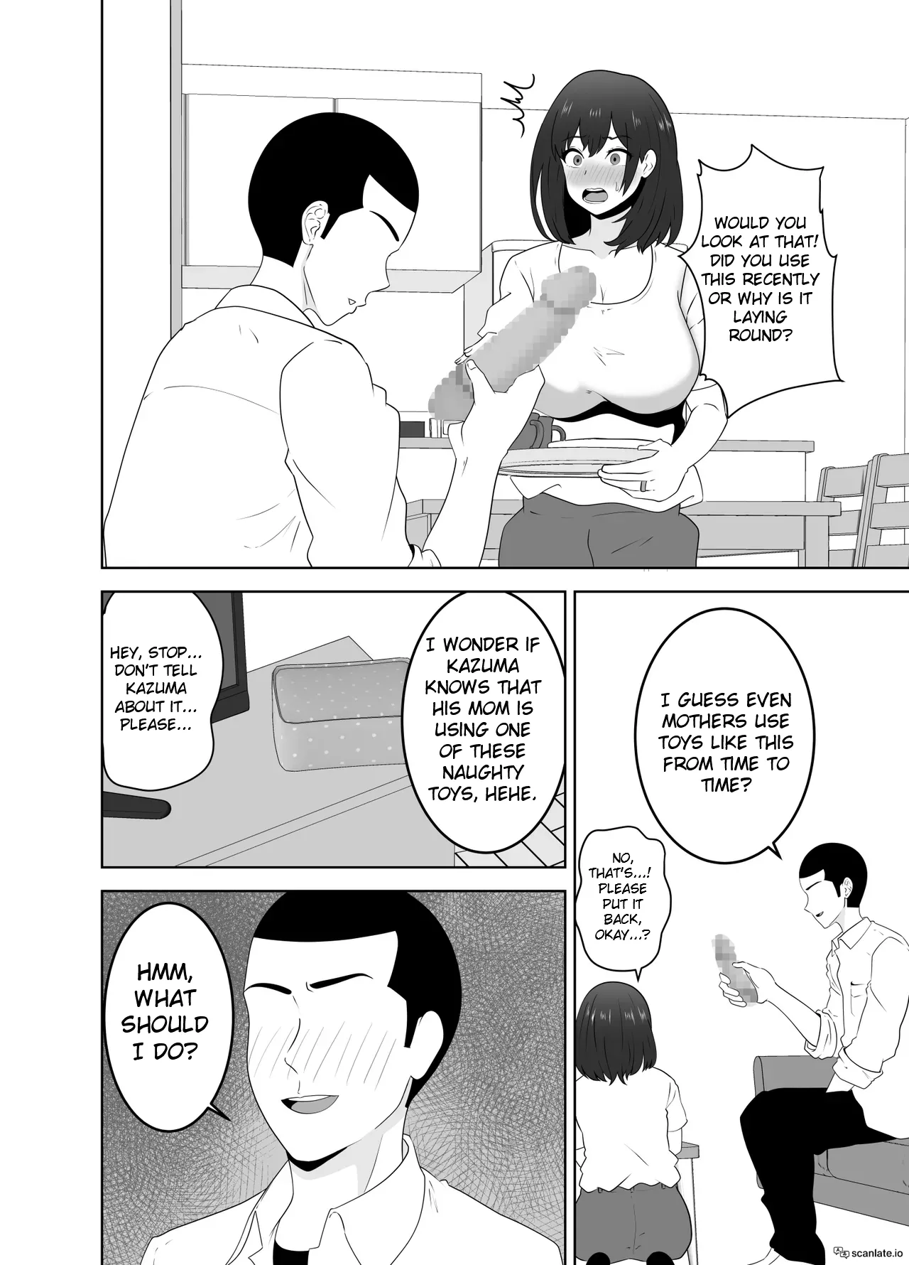 The Real Reason Why A Popular Guy From My Class Comes To My House page 8