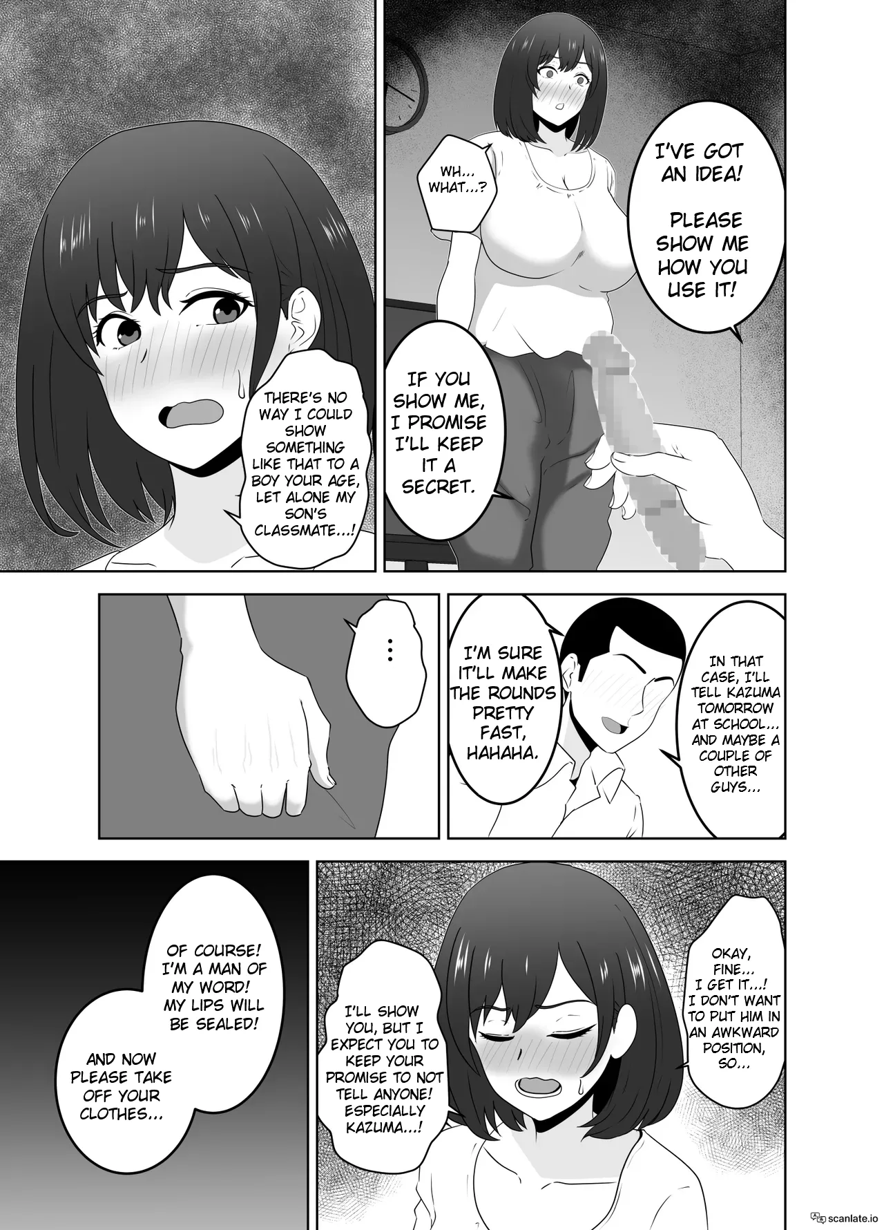 The Real Reason Why A Popular Guy From My Class Comes To My House page 9