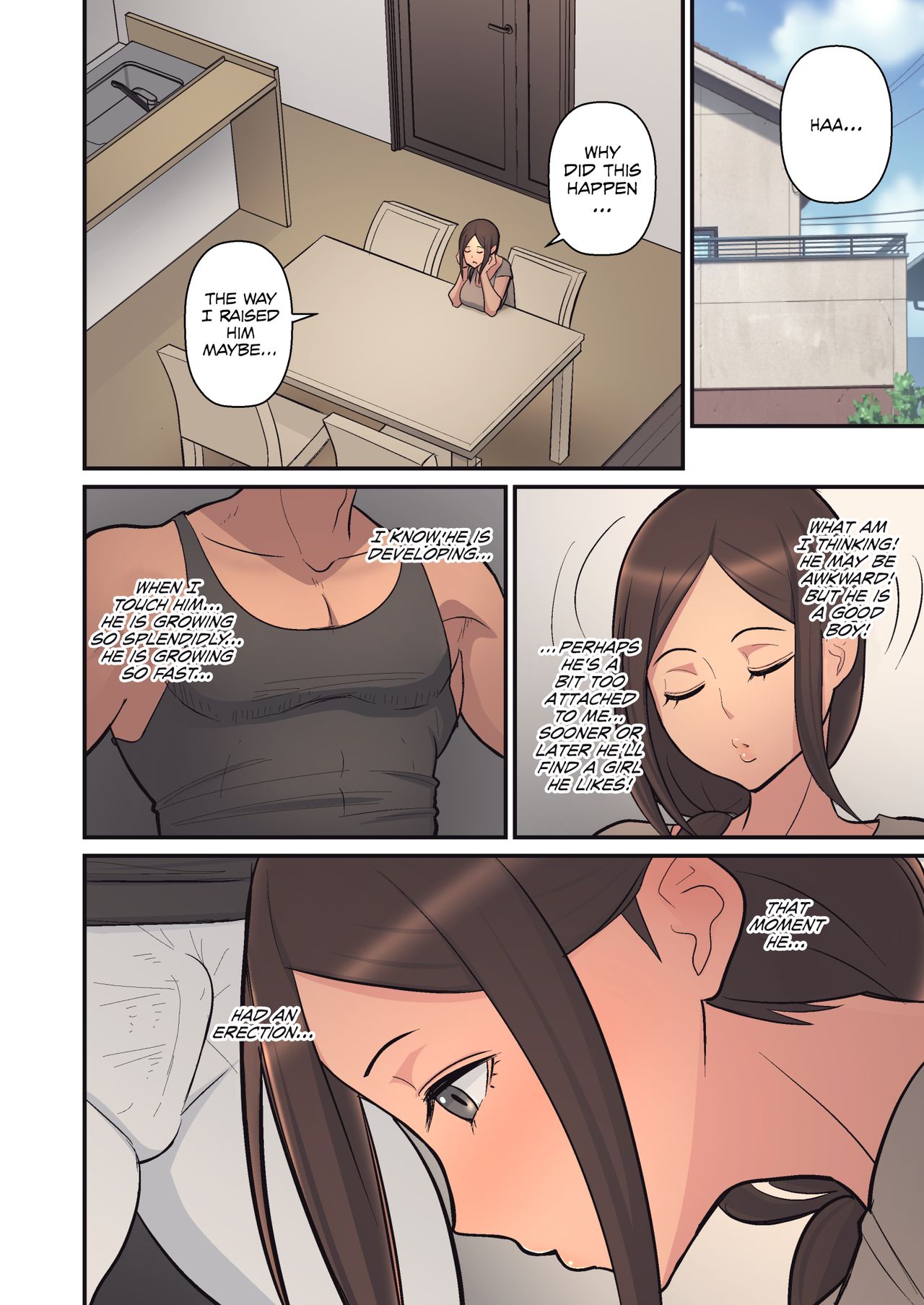 The Reason She Turned From a Mother to a Perverted Mother page 16