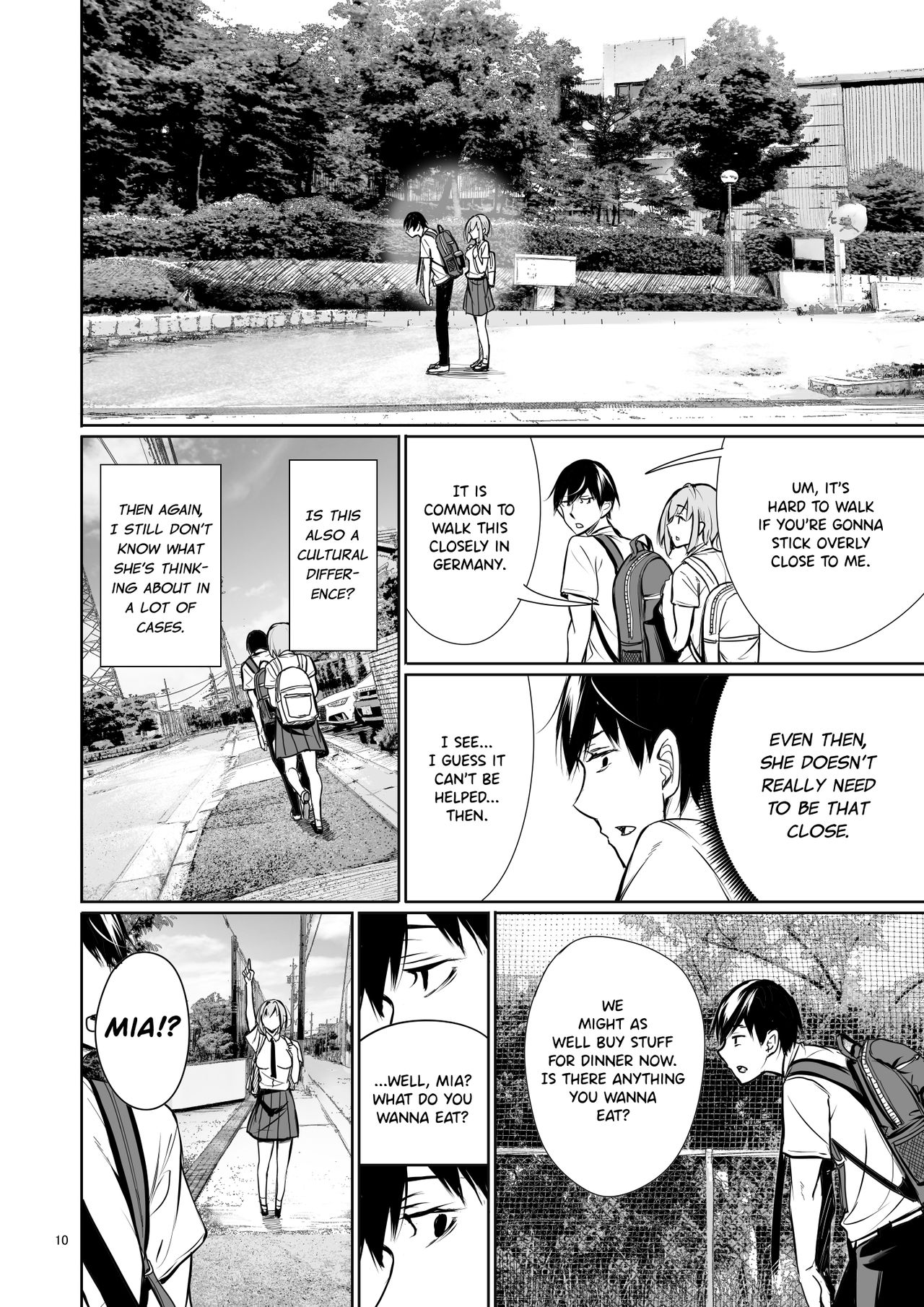The Reason Why a German Girl Takes a Bath Together With Me on Her Homestay page 10