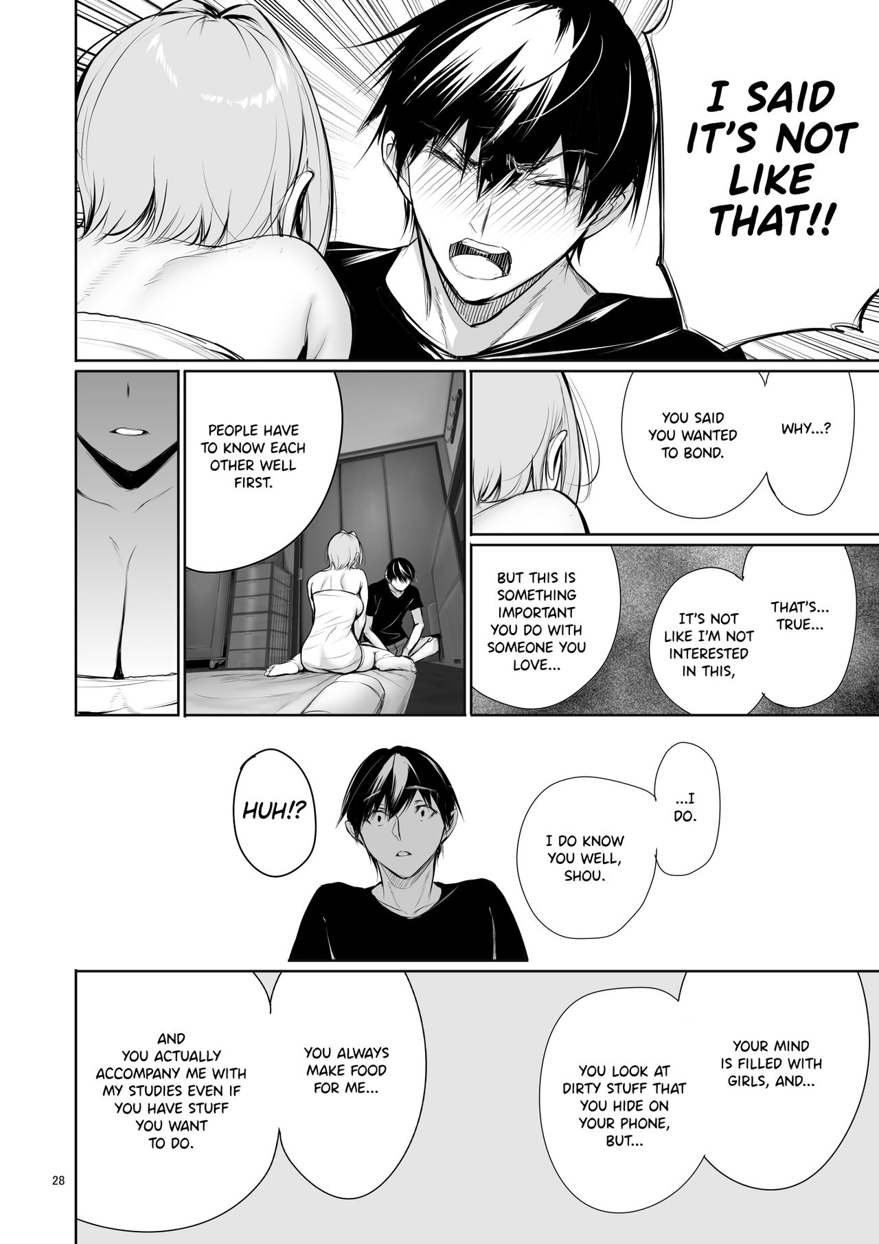 The Reason Why a German Girl Takes a Bath Together With Me on Her Homestay page 28