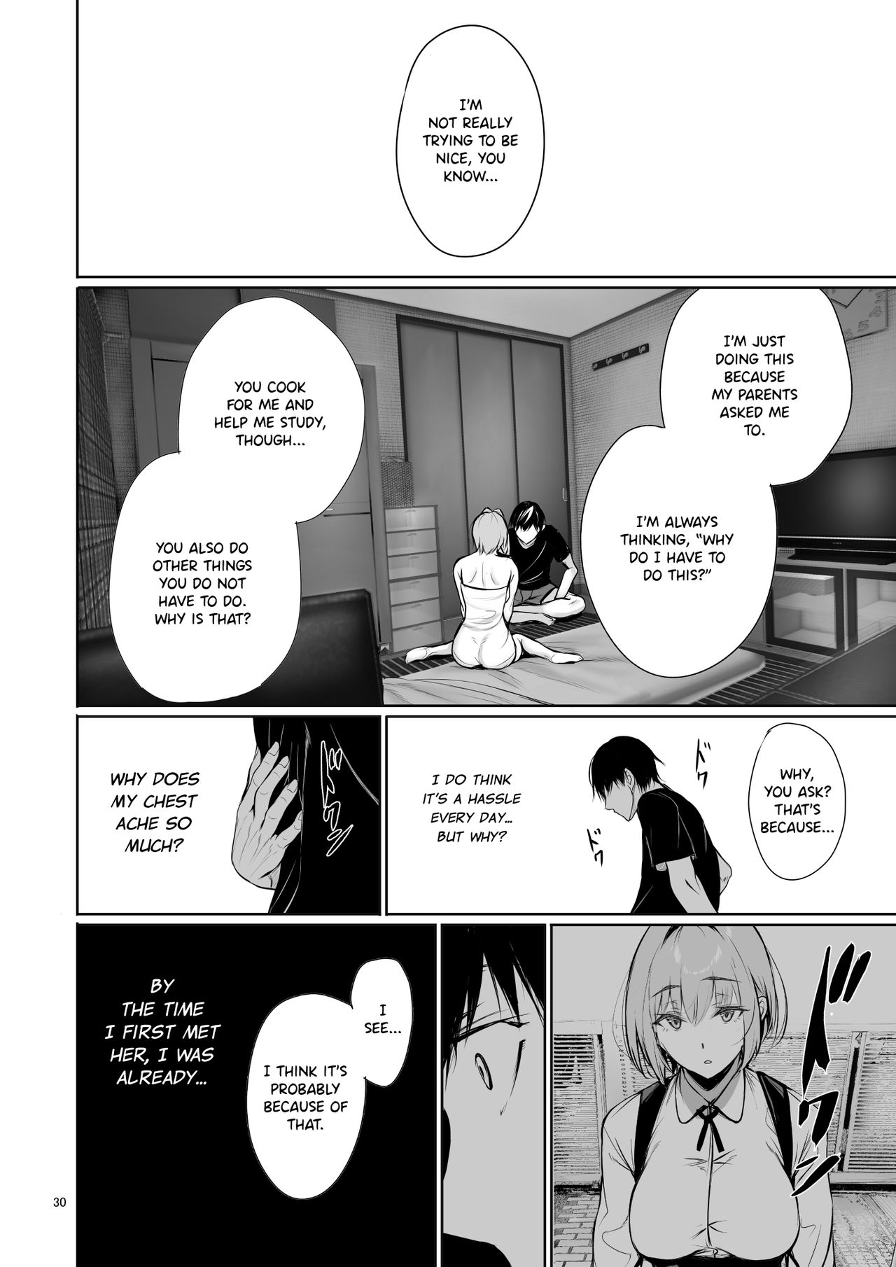The Reason Why a German Girl Takes a Bath Together With Me on Her Homestay page 30