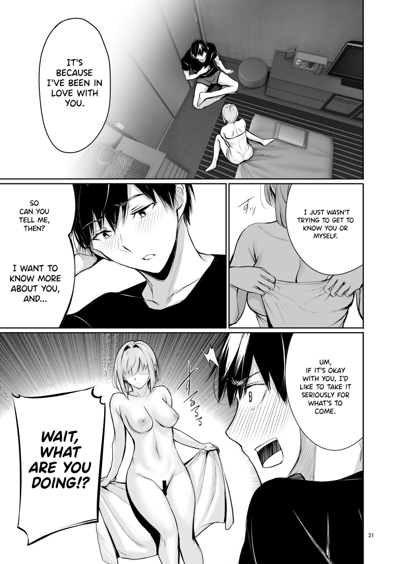The Reason Why a German Girl Takes a Bath Together With Me on Her Homestay page 31