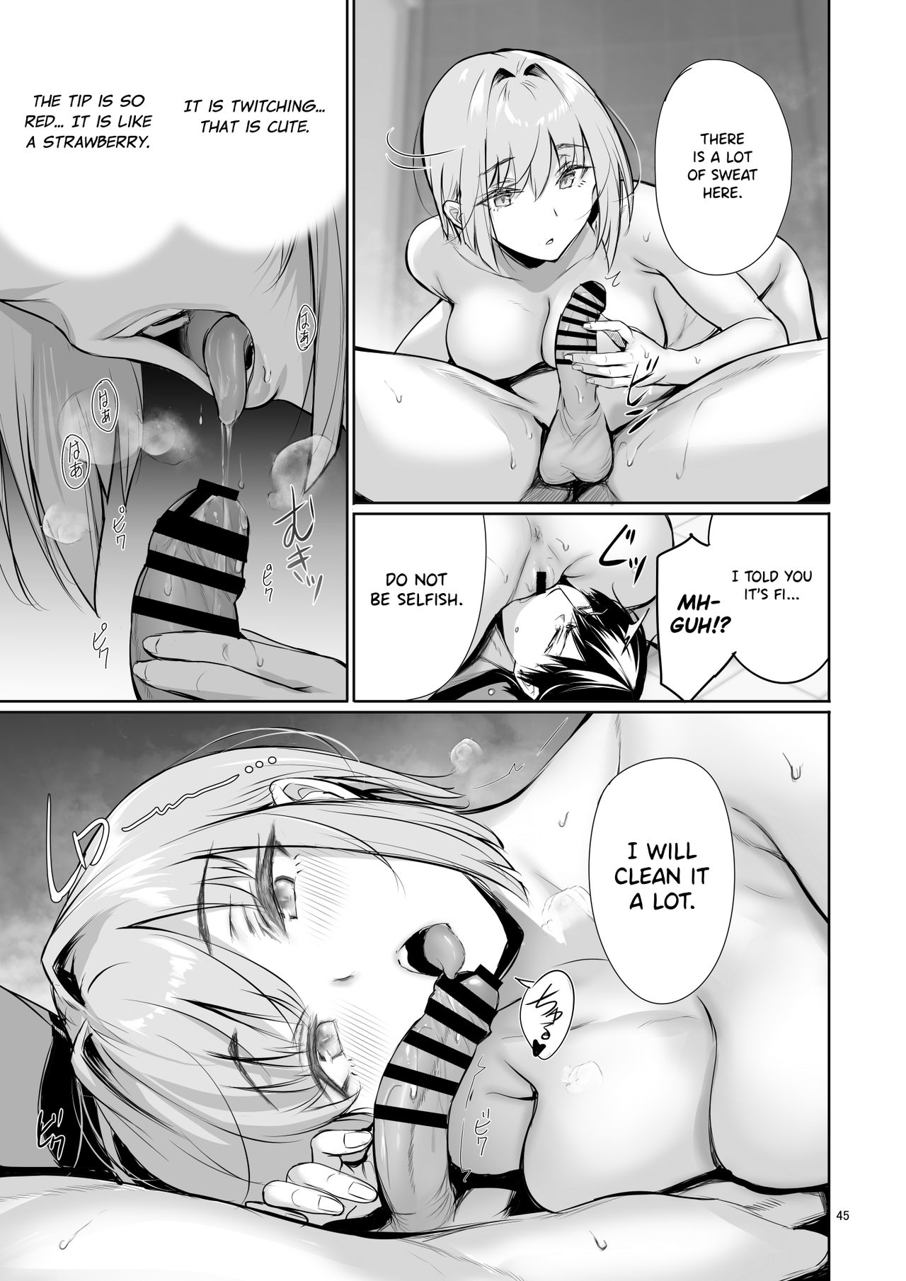 The Reason Why a German Girl Takes a Bath Together With Me on Her Homestay page 45