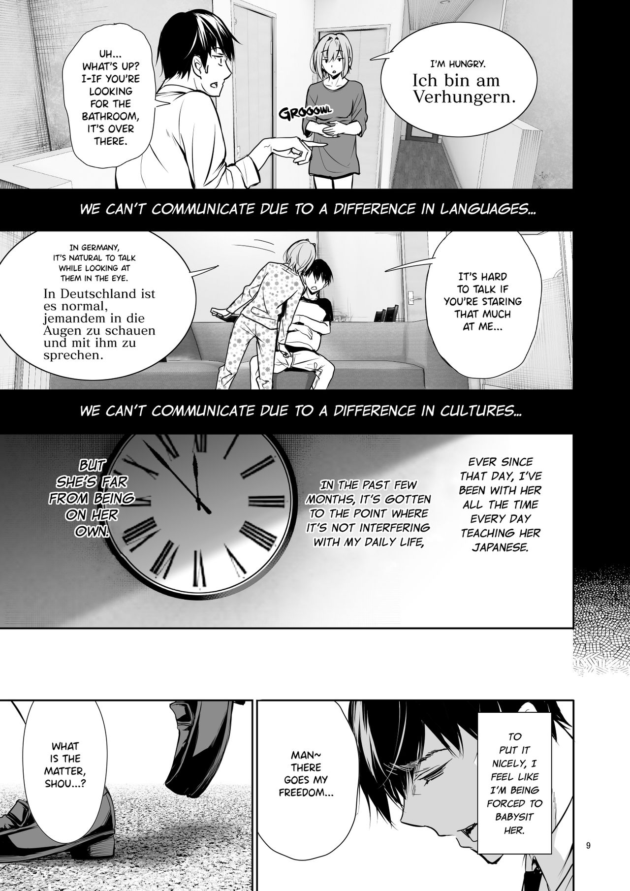 The Reason Why a German Girl Takes a Bath Together With Me on Her Homestay page 9