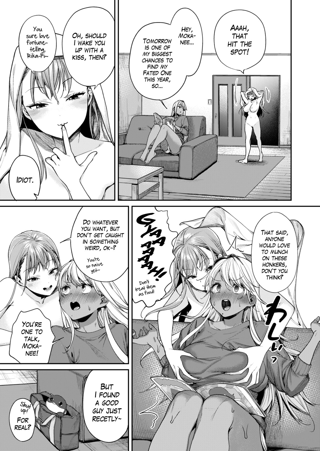 The Reason Why I Was Able to Get a Black Gyaru Girlfriend page 2