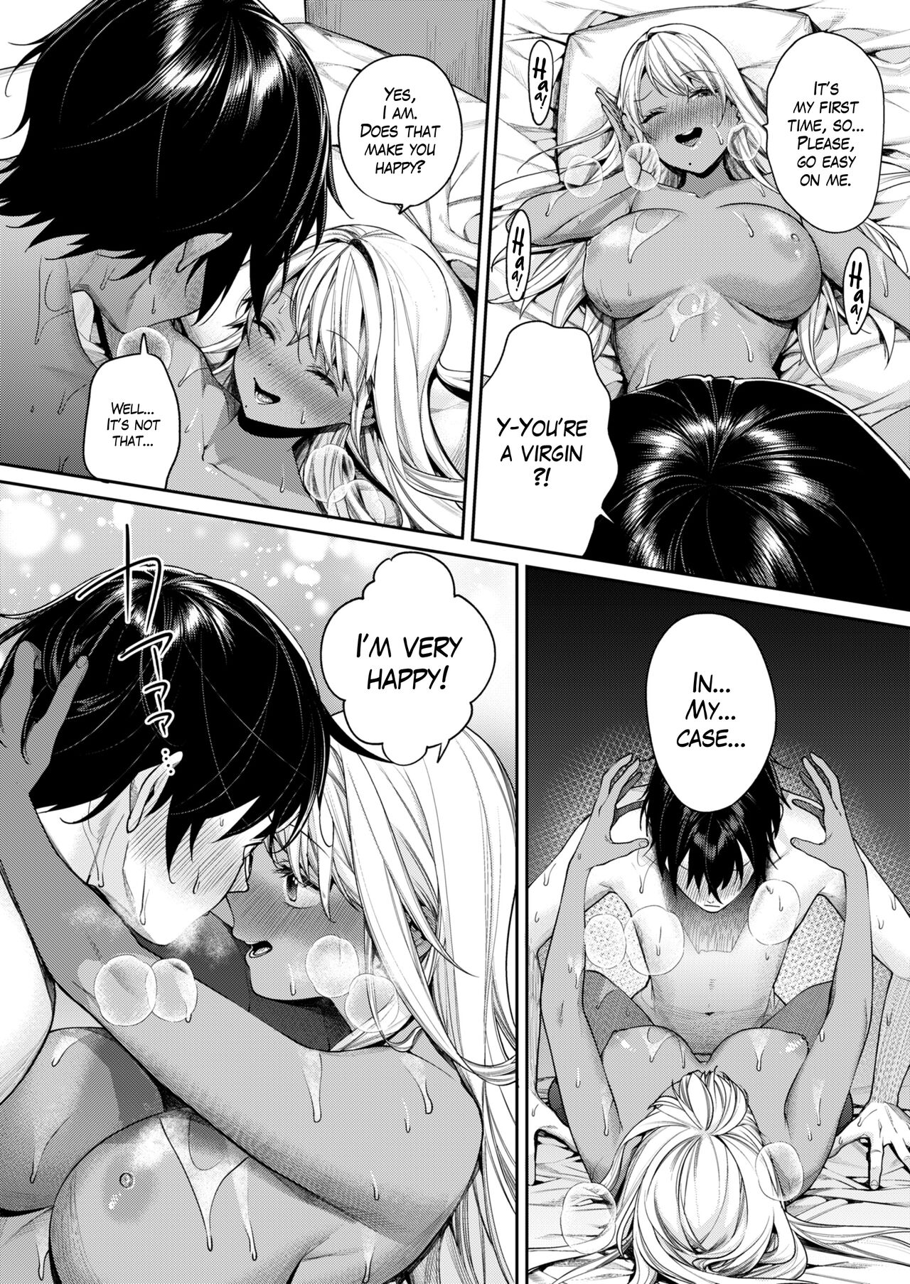 The Reason Why I Was Able to Get a Black Gyaru Girlfriend page 23