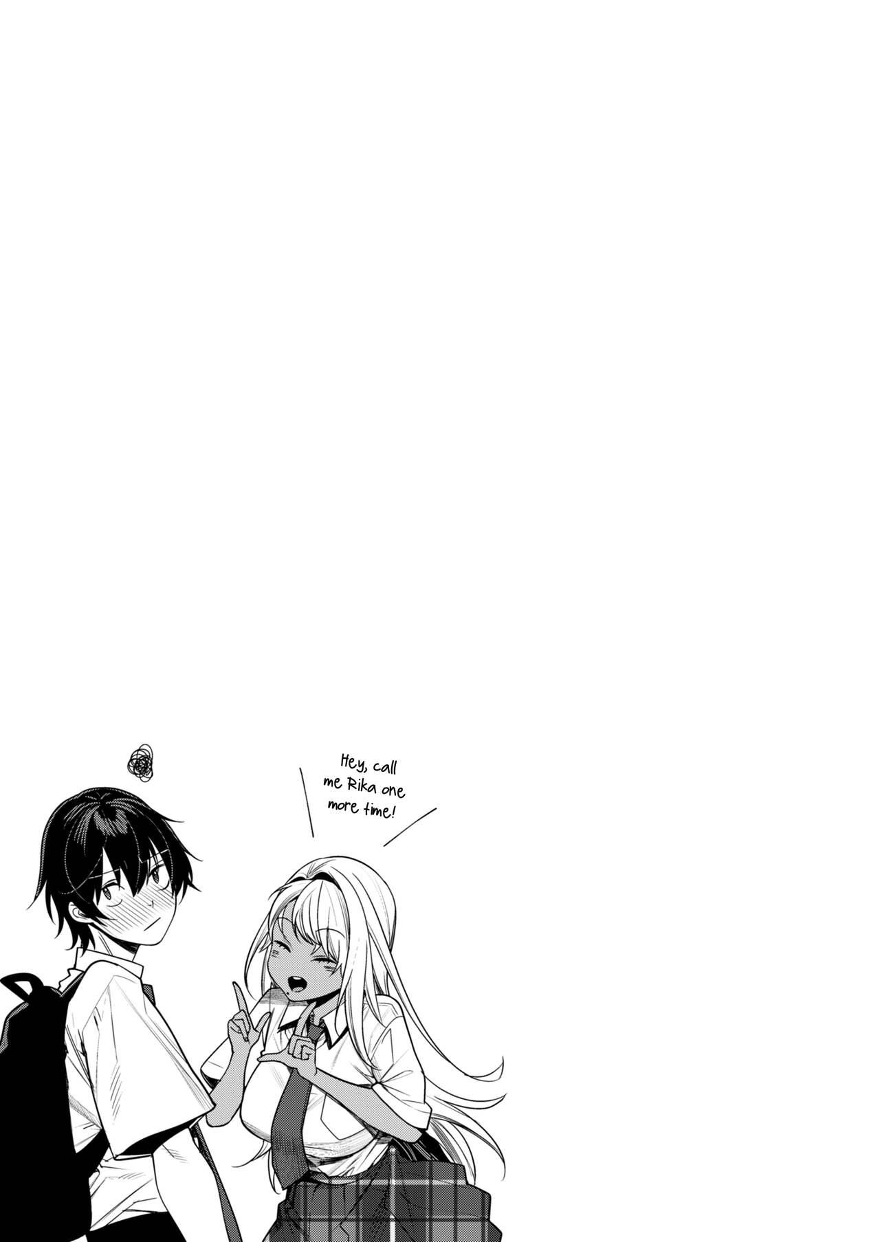 The Reason Why I Was Able to Get a Black Gyaru Girlfriend page 36