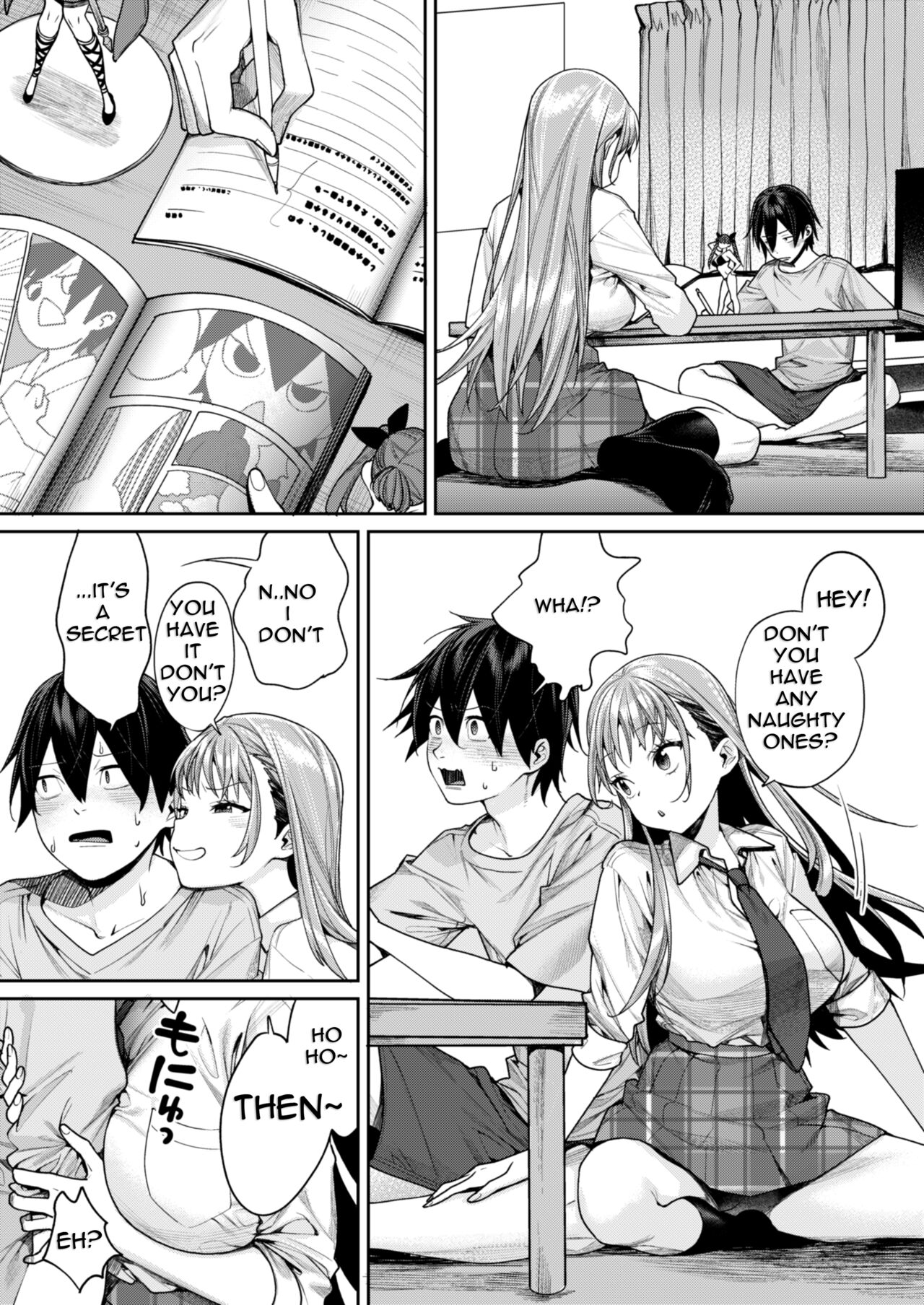 The reason why i was able to get a white gyaru girlfriend page 14