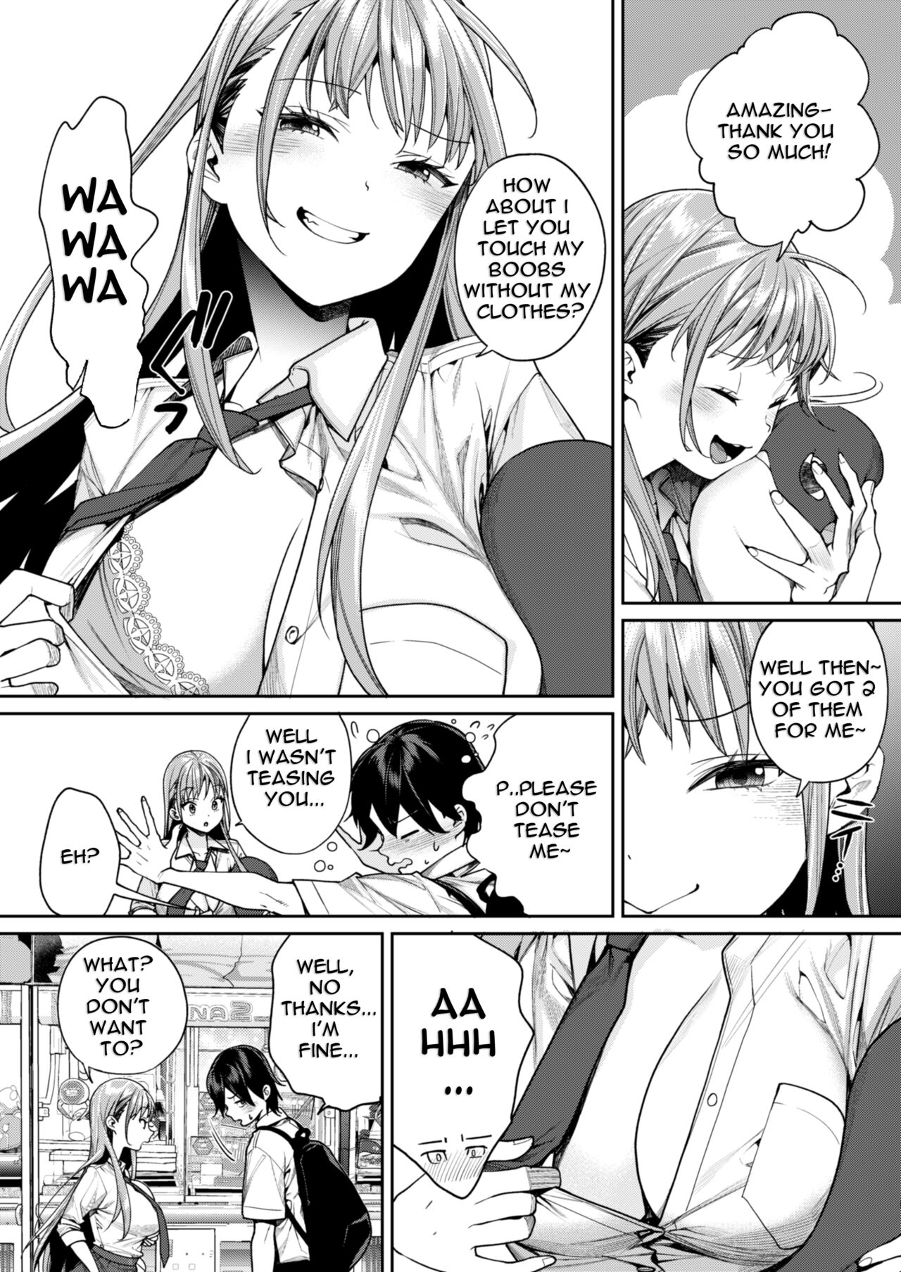 The reason why i was able to get a white gyaru girlfriend page 6
