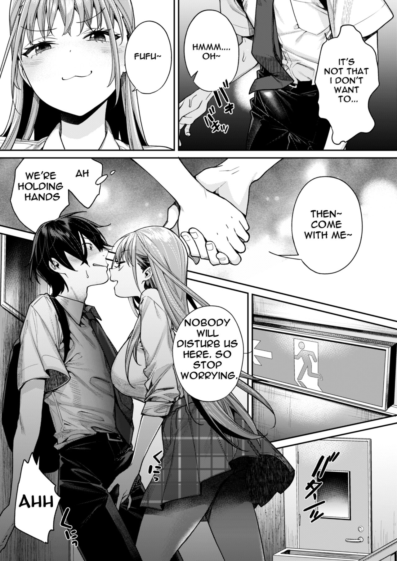 The reason why i was able to get a white gyaru girlfriend page 7