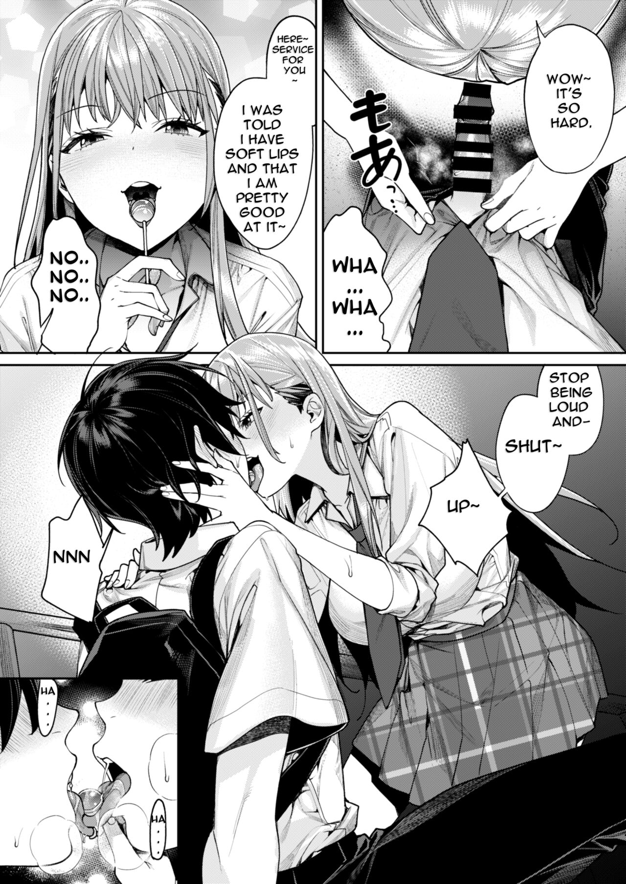 The reason why i was able to get a white gyaru girlfriend page 8