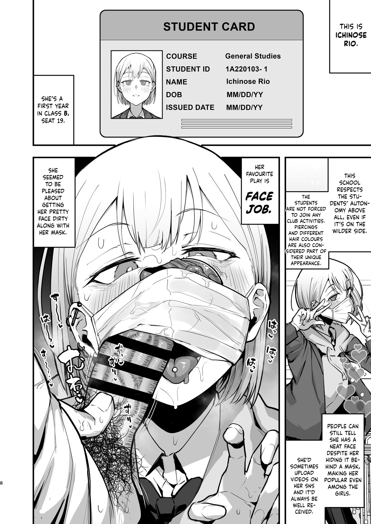 The Record Of A Male Student Being Transferred To A Girls' School To Take Care Of Their Sexual Needs. Chapter 1 & 2 page 6