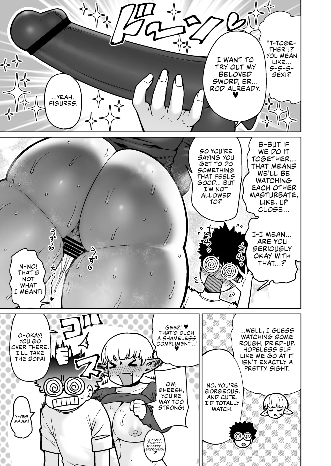 The Retired Elf Swordmaster Who Lives Next Door!! page 28