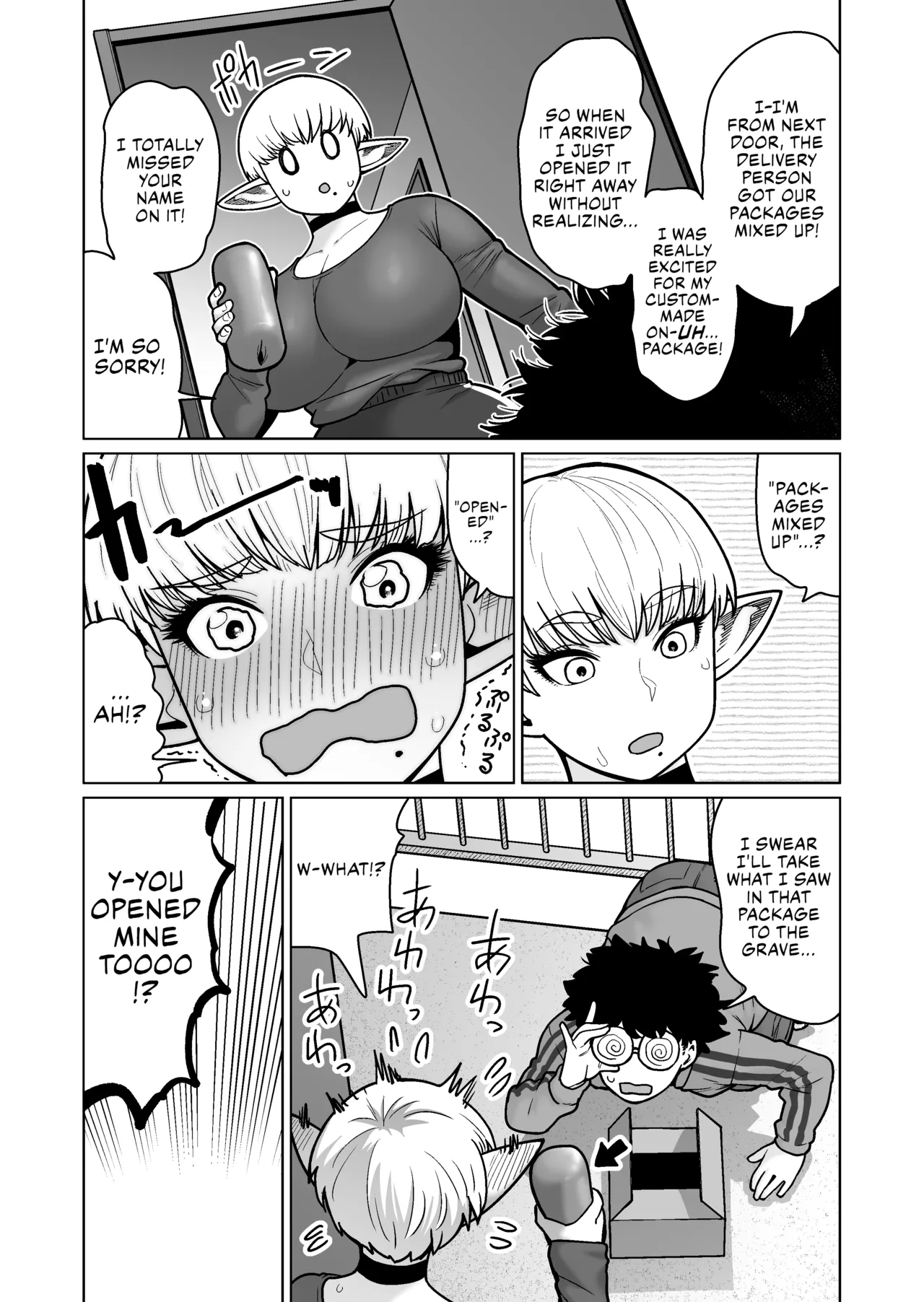 The Retired Elf Swordmaster Who Lives Next Door!! page 8