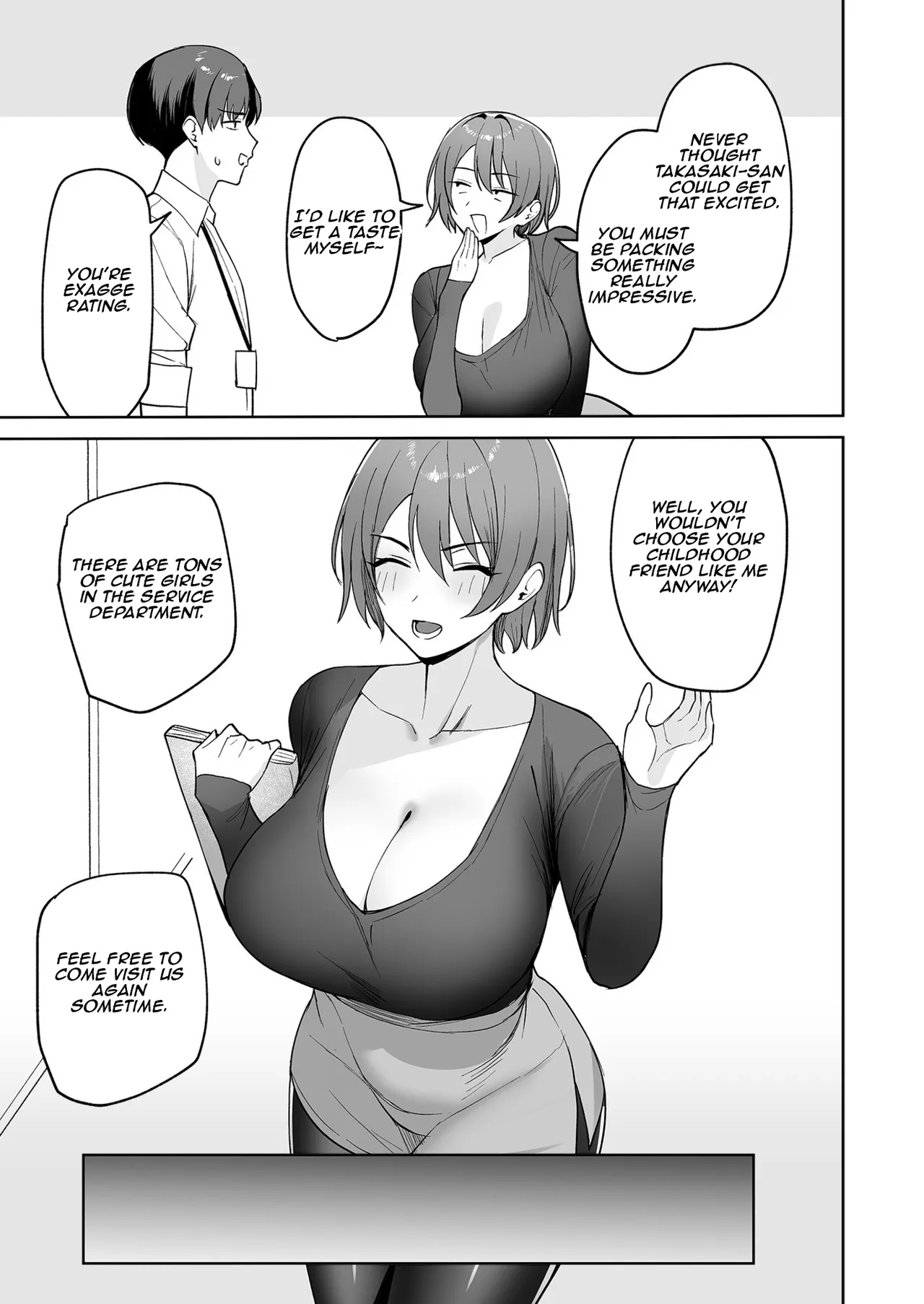 The Reward is the Body ~The Overly Lewd Employee Benefits of the Service Department~ page 8