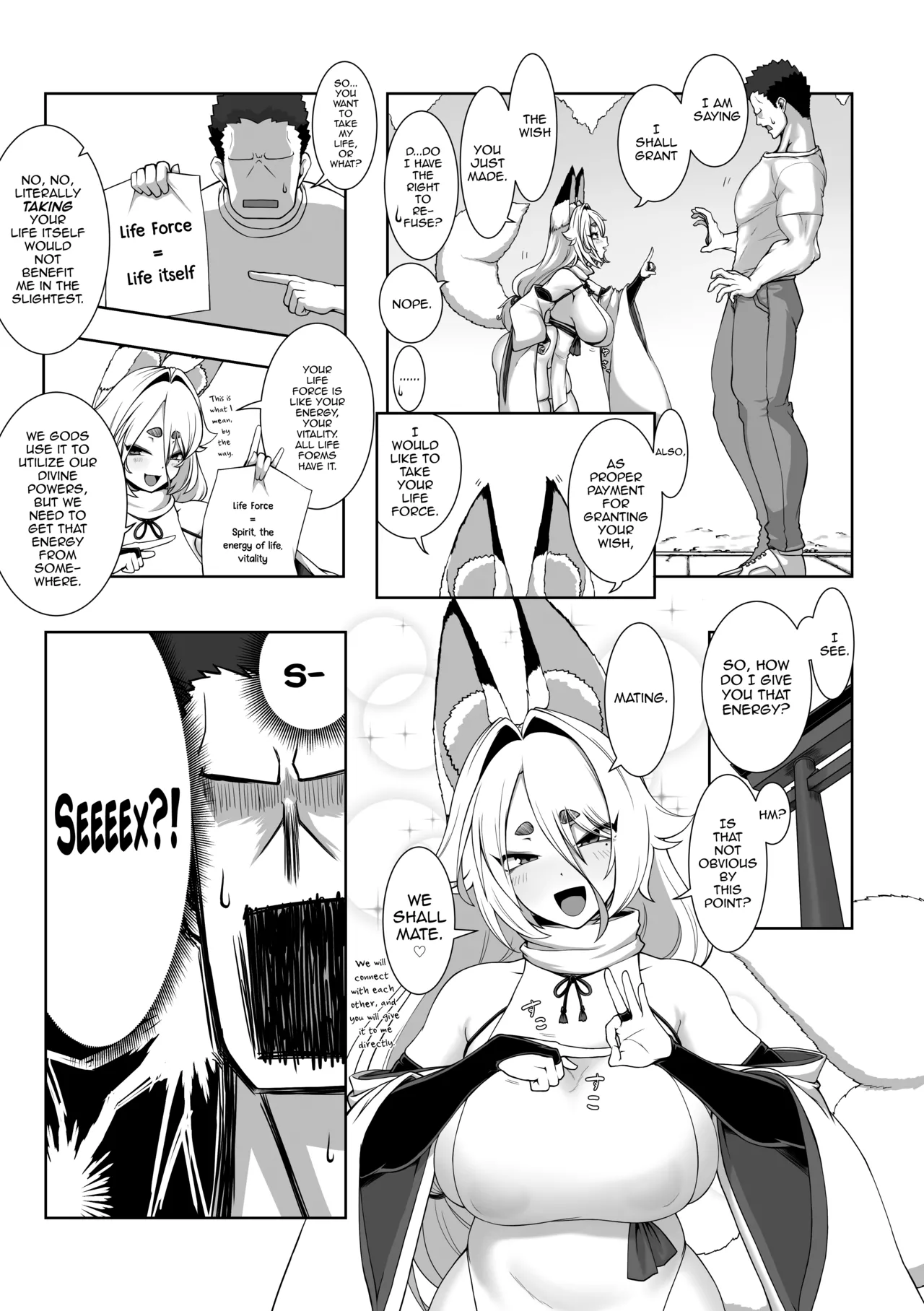 The Romantic Ritual With Fox Goddess Yuuko-san page 6