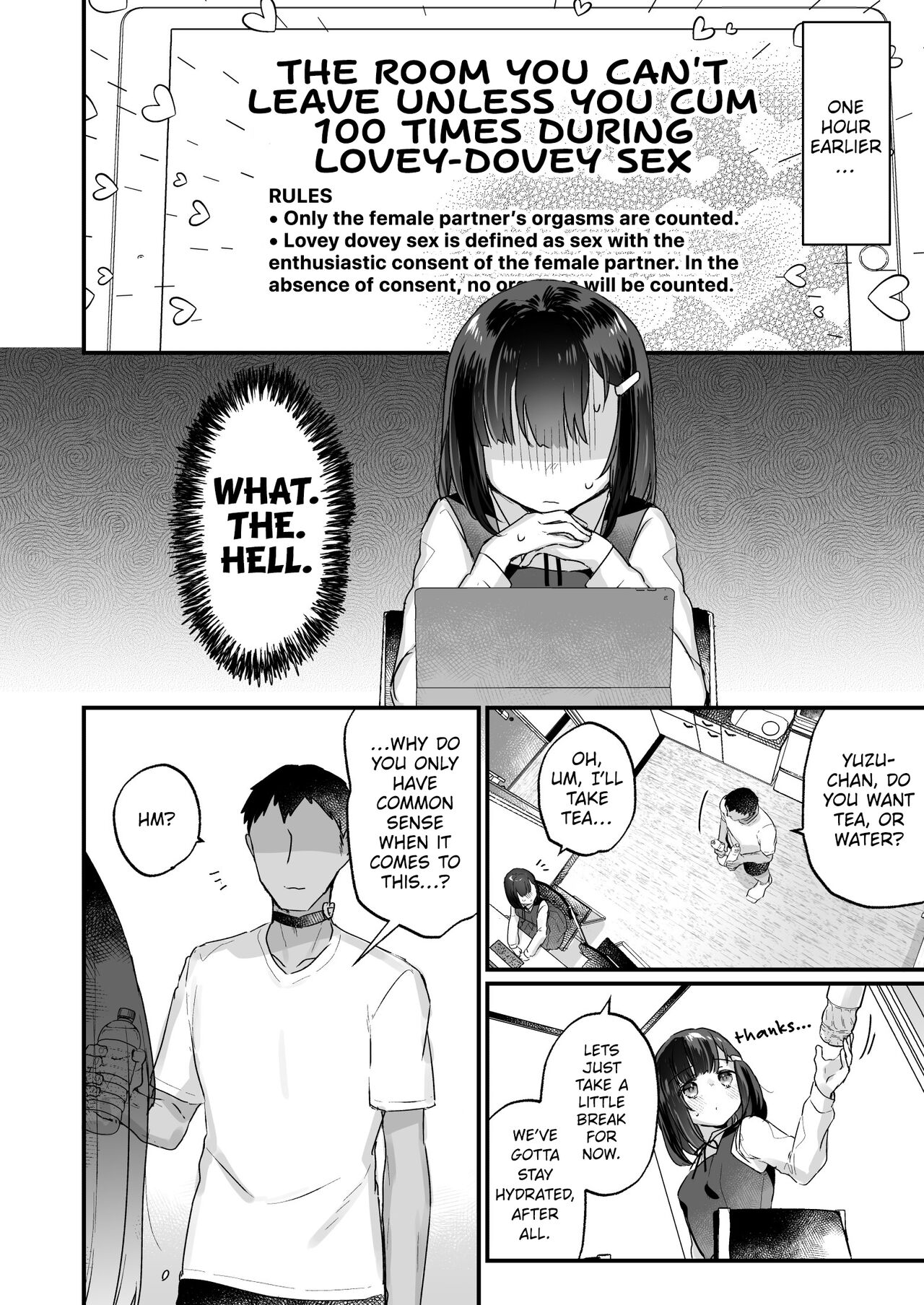 The Room You Can't Leave Unless Cum 100 Times... page 5