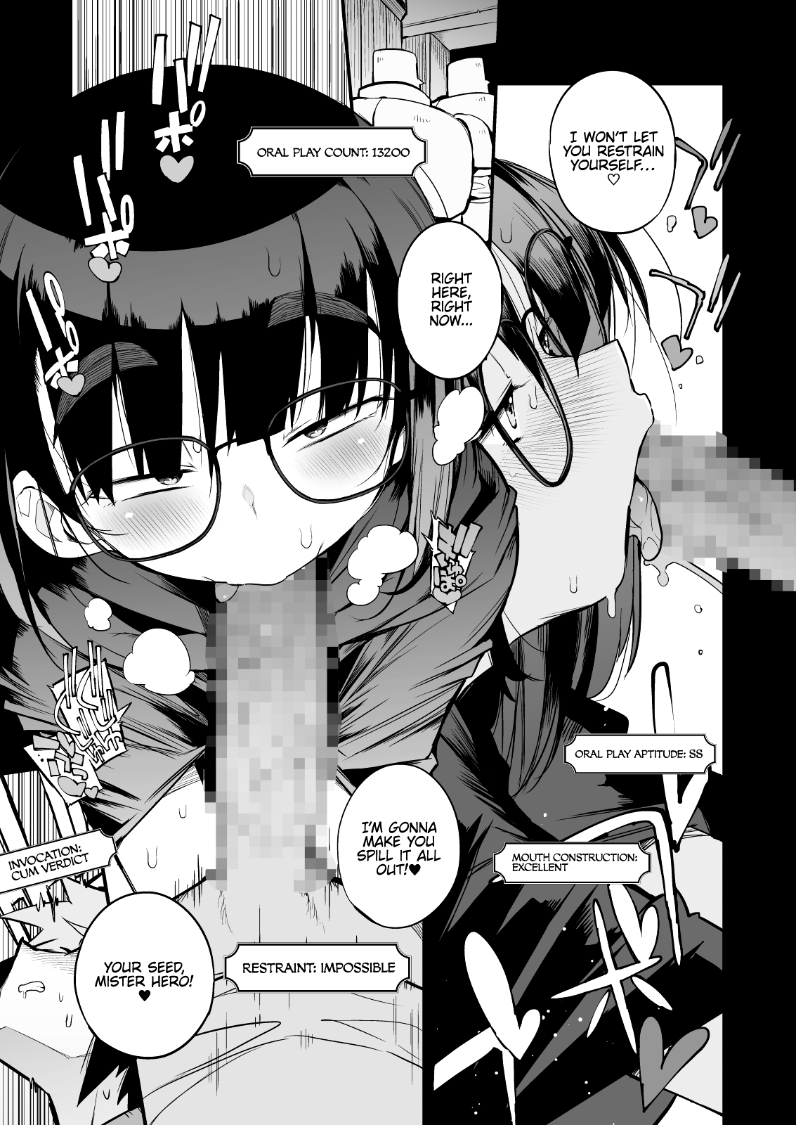 The S-Rank Pervert Status of the Unfit Homely Girl in the Hero Party With a Ban on Love page 15