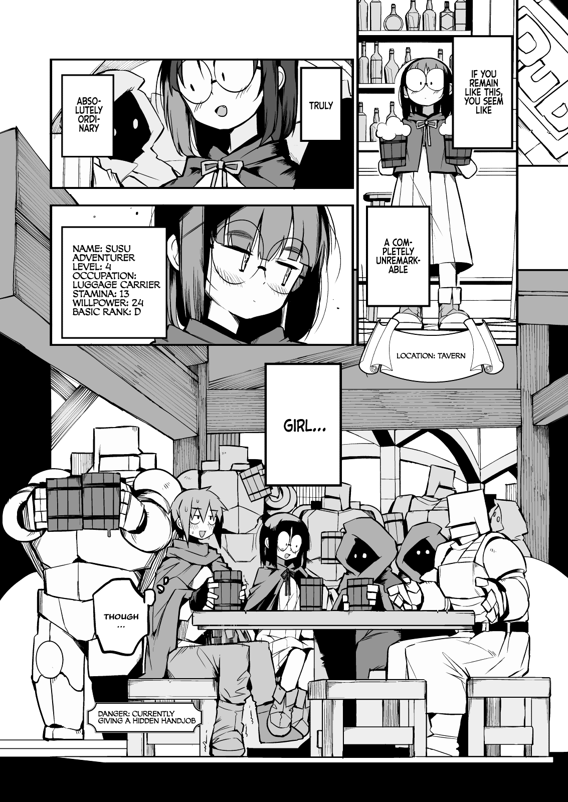 The S-Rank Pervert Status of the Unfit Homely Girl in the Hero Party With a Ban on Love page 17