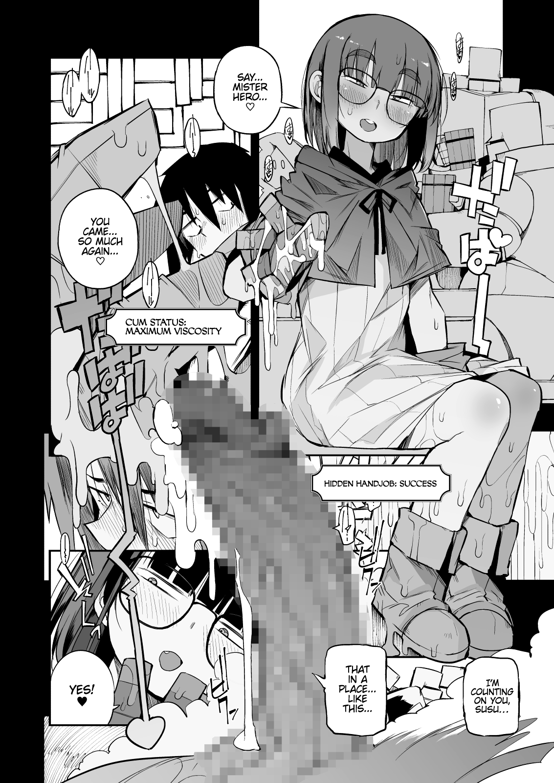 The S-Rank Pervert Status of the Unfit Homely Girl in the Hero Party With a Ban on Love page 20
