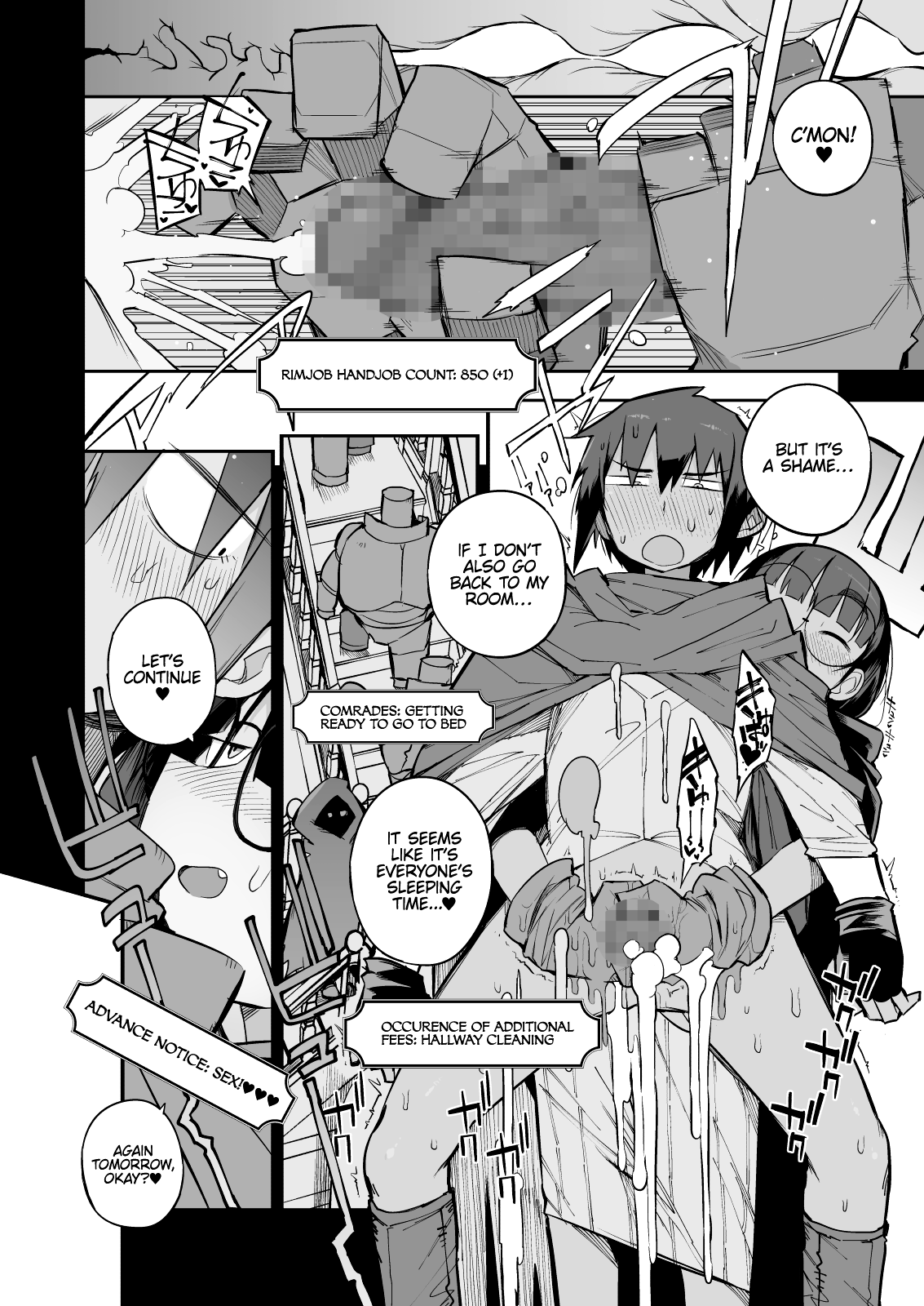The S-Rank Pervert Status of the Unfit Homely Girl in the Hero Party With a Ban on Love page 28